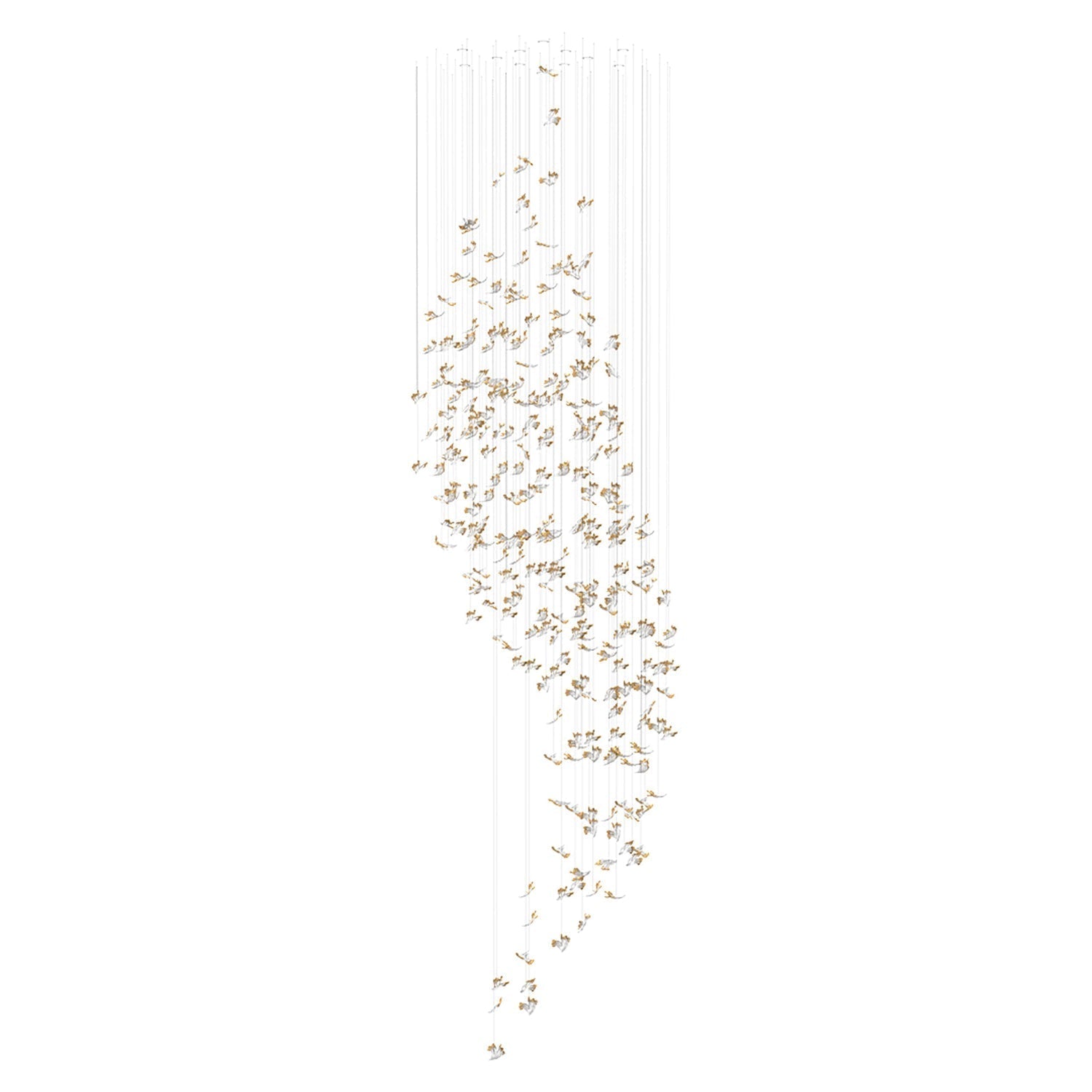 Citalora Crystal Cluster Pendant Light Chandelier - Blowlighting