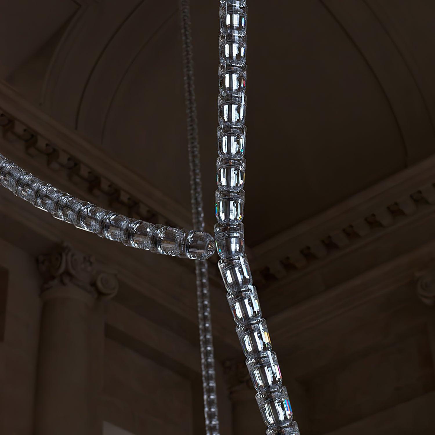 Aurvelis Modern LED Chandelier - Blowlighting
