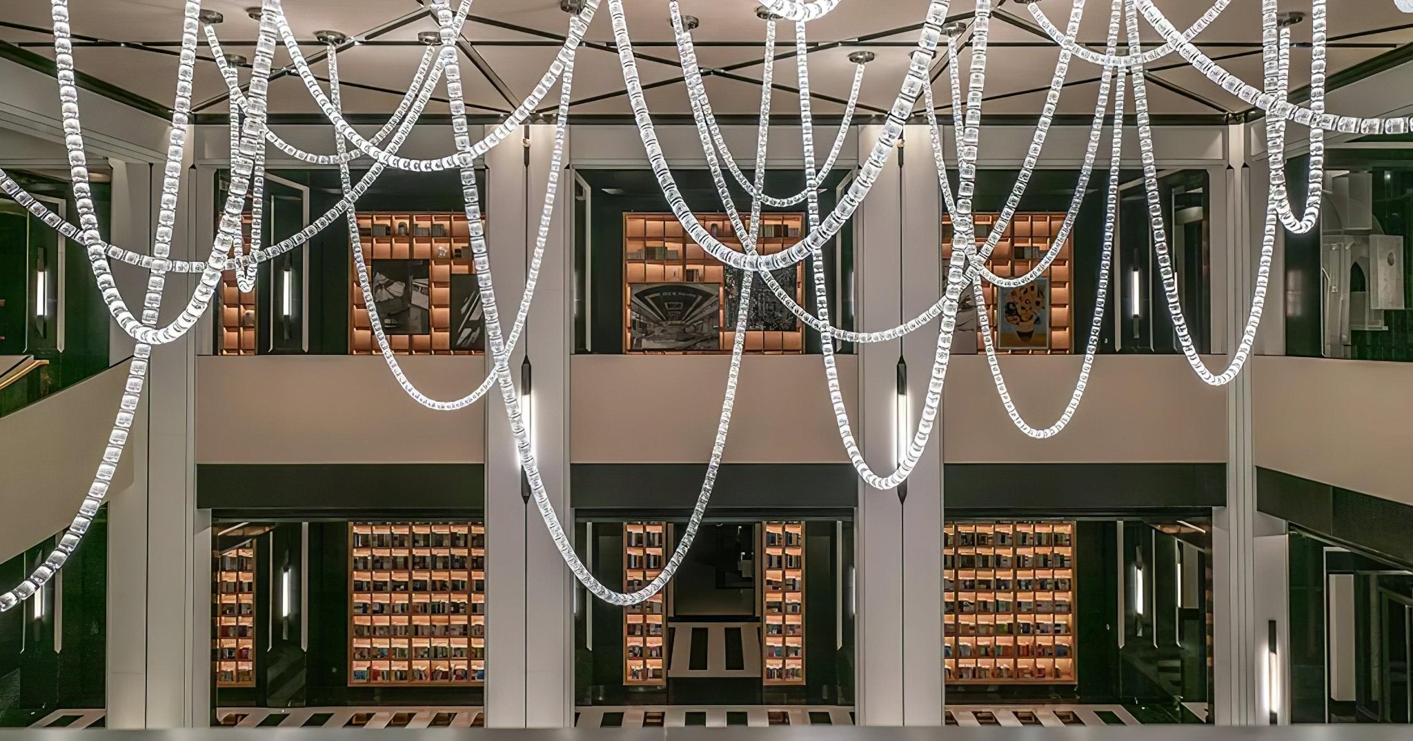 Aurvelis Modern LED Chandelier - Blowlighting