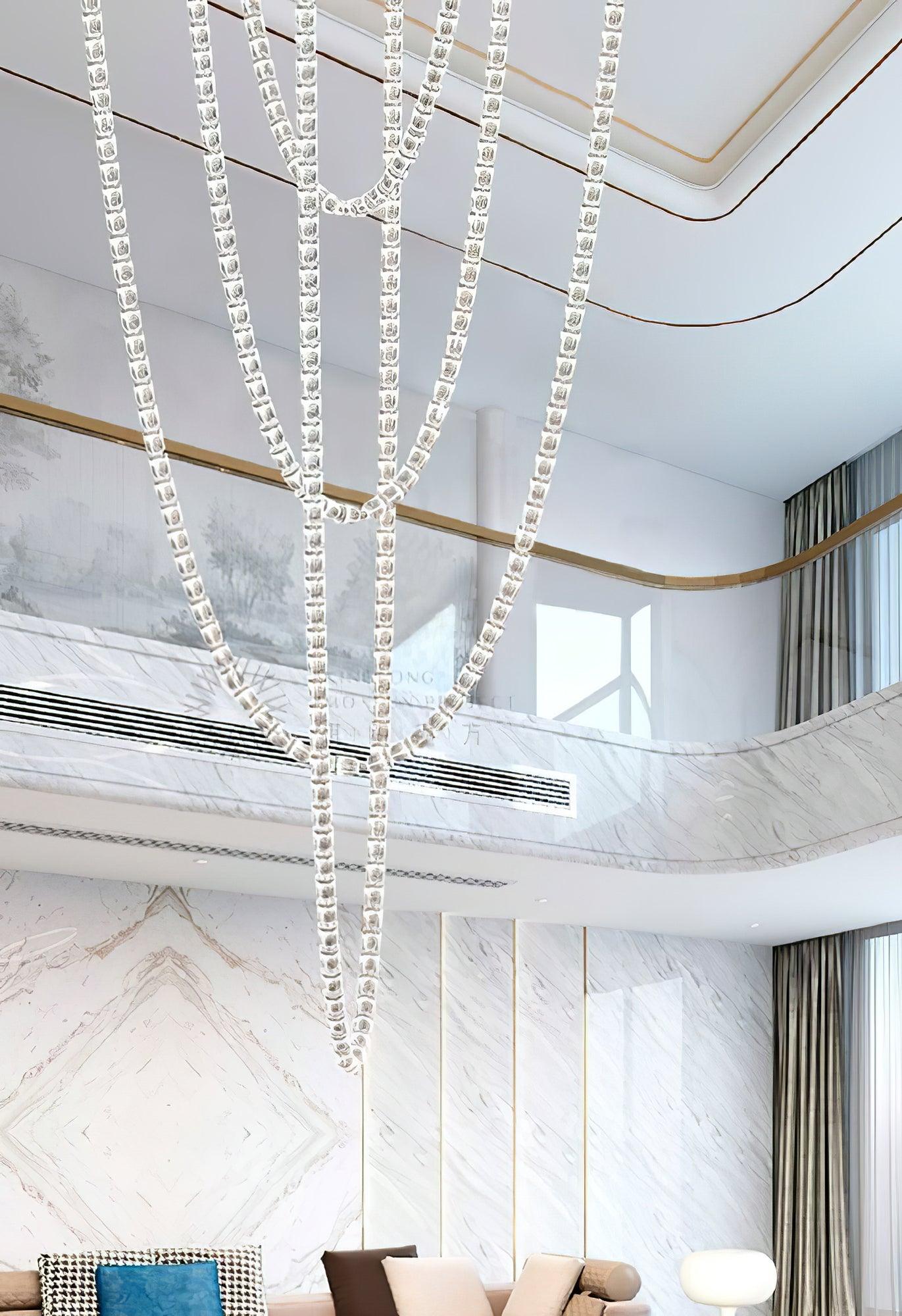 Aurvelis Modern LED Chandelier - Blowlighting