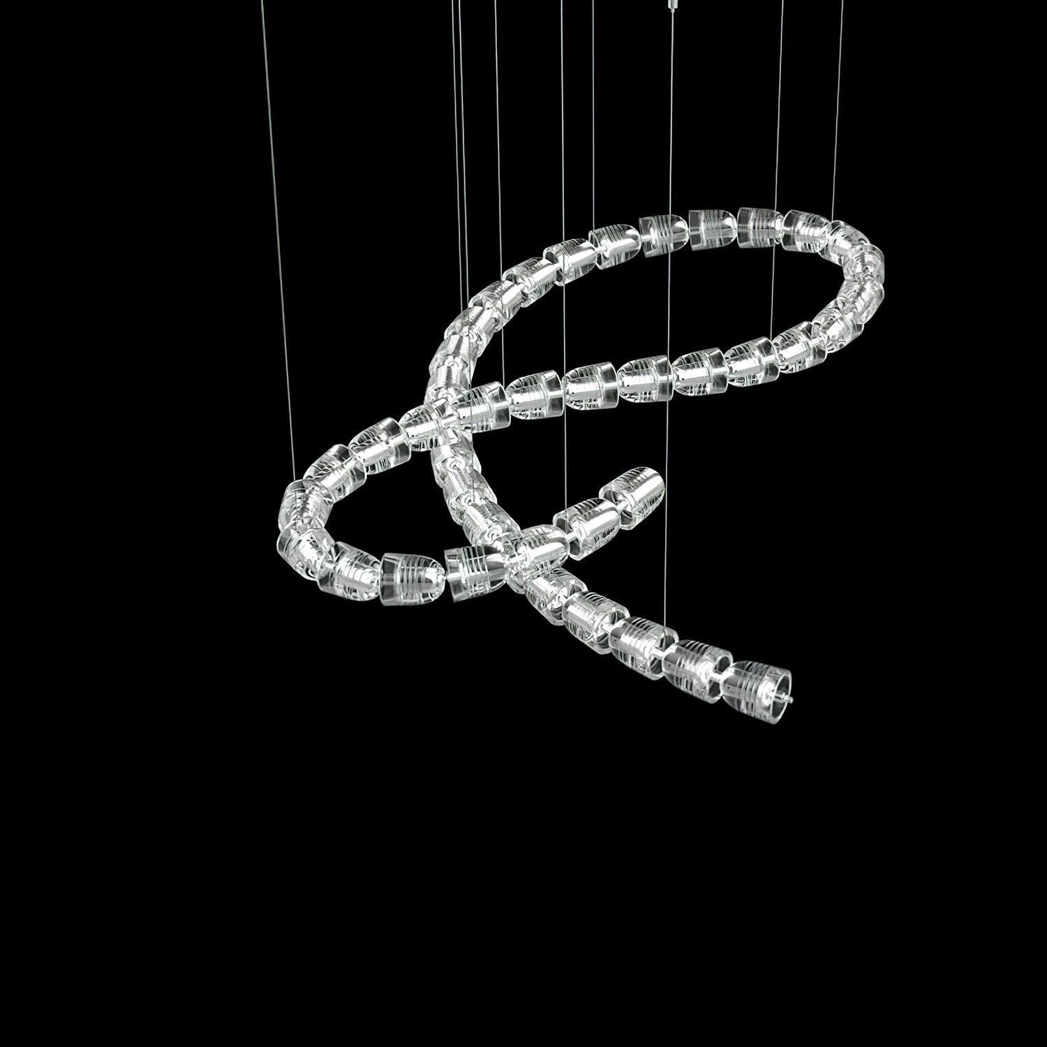 Aurvelis Modern LED Chandelier - Blowlighting
