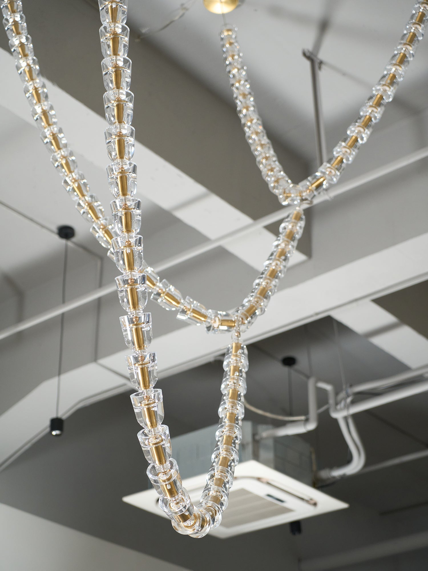 Gabriel Gold Chandelier - Blowlighting