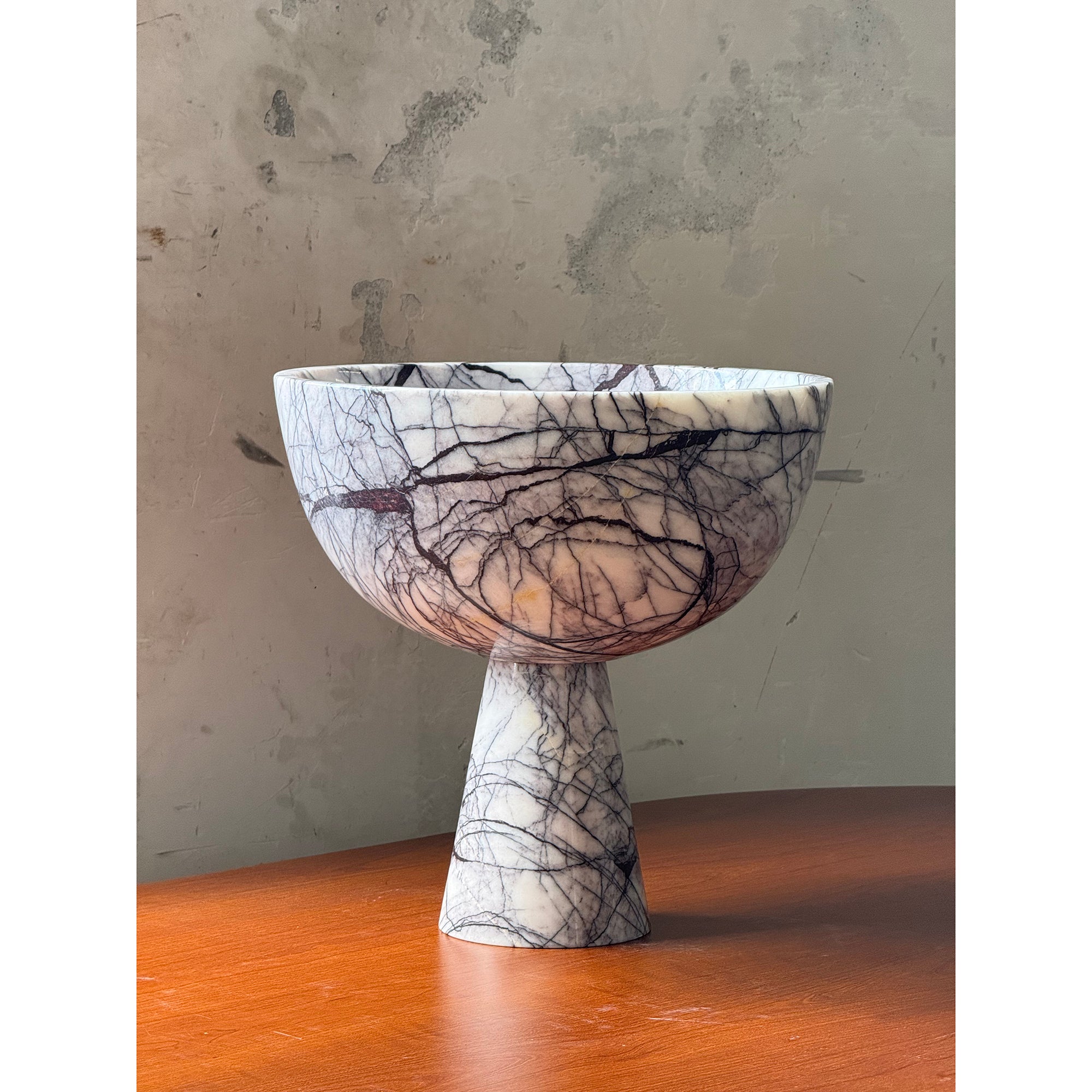 Nydoriel Modern Minimalist Marble Fruit Plate Accessories - Lamp Copper