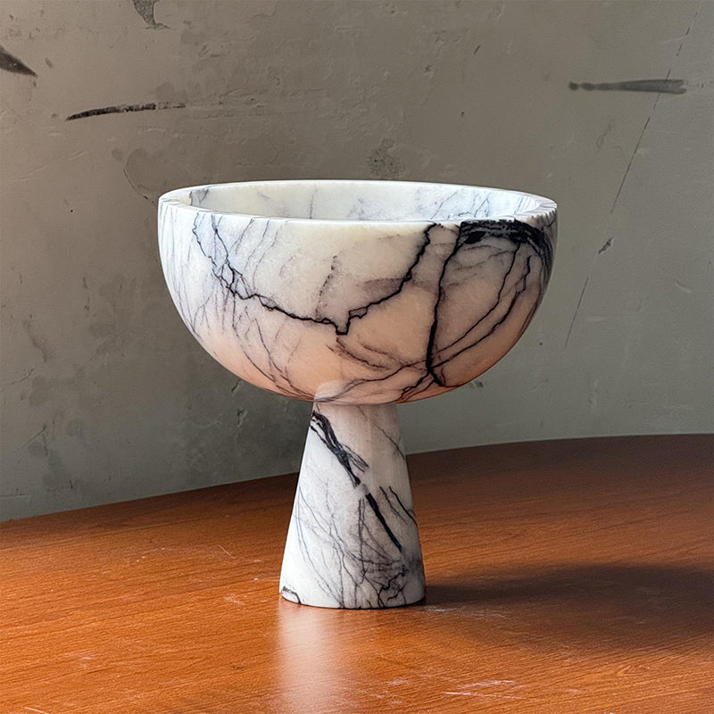 Nydoriel Modern Minimalist Marble Fruit Plate Accessories - Lamp Copper