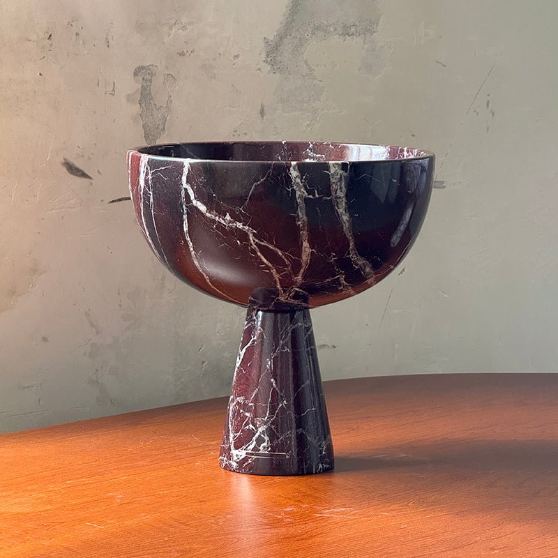 Nydoriel Modern Minimalist Marble Fruit Plate Accessories - Lamp Copper