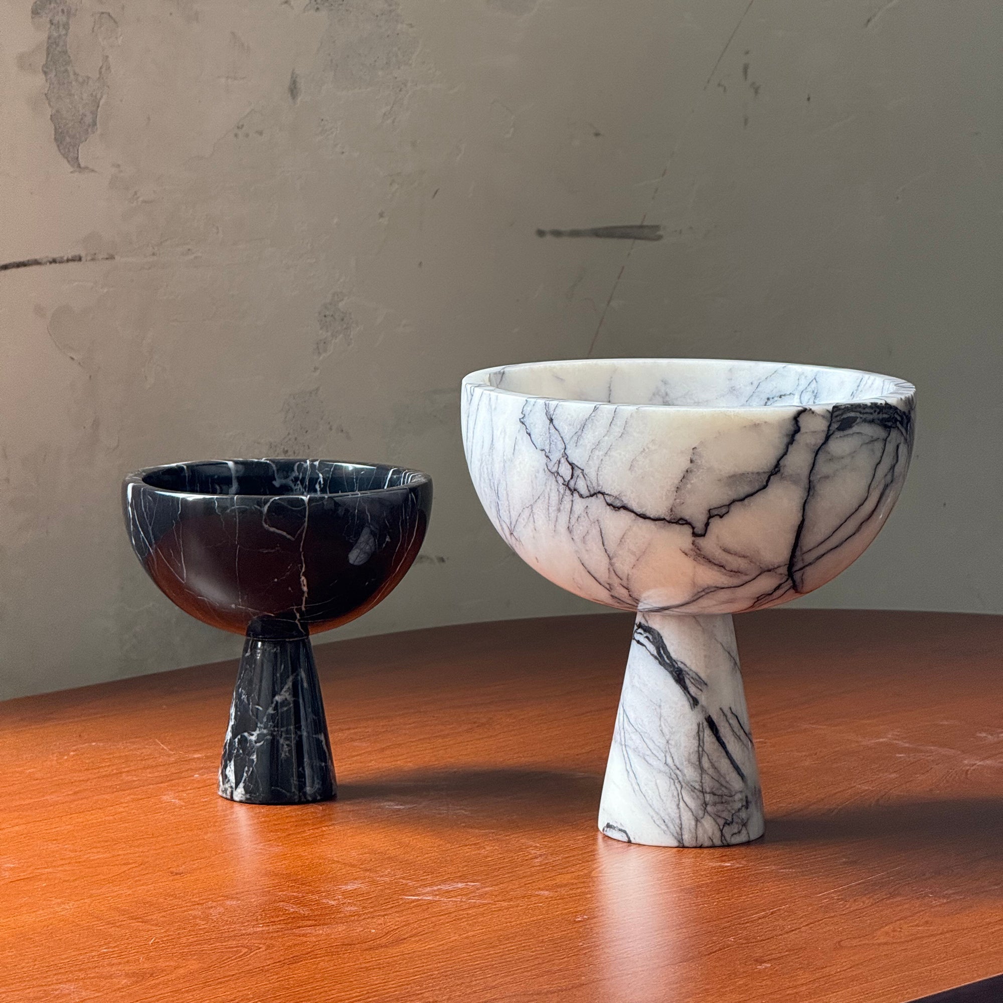 Nydoriel Modern Minimalist Marble Fruit Plate Accessories - Lamp Copper