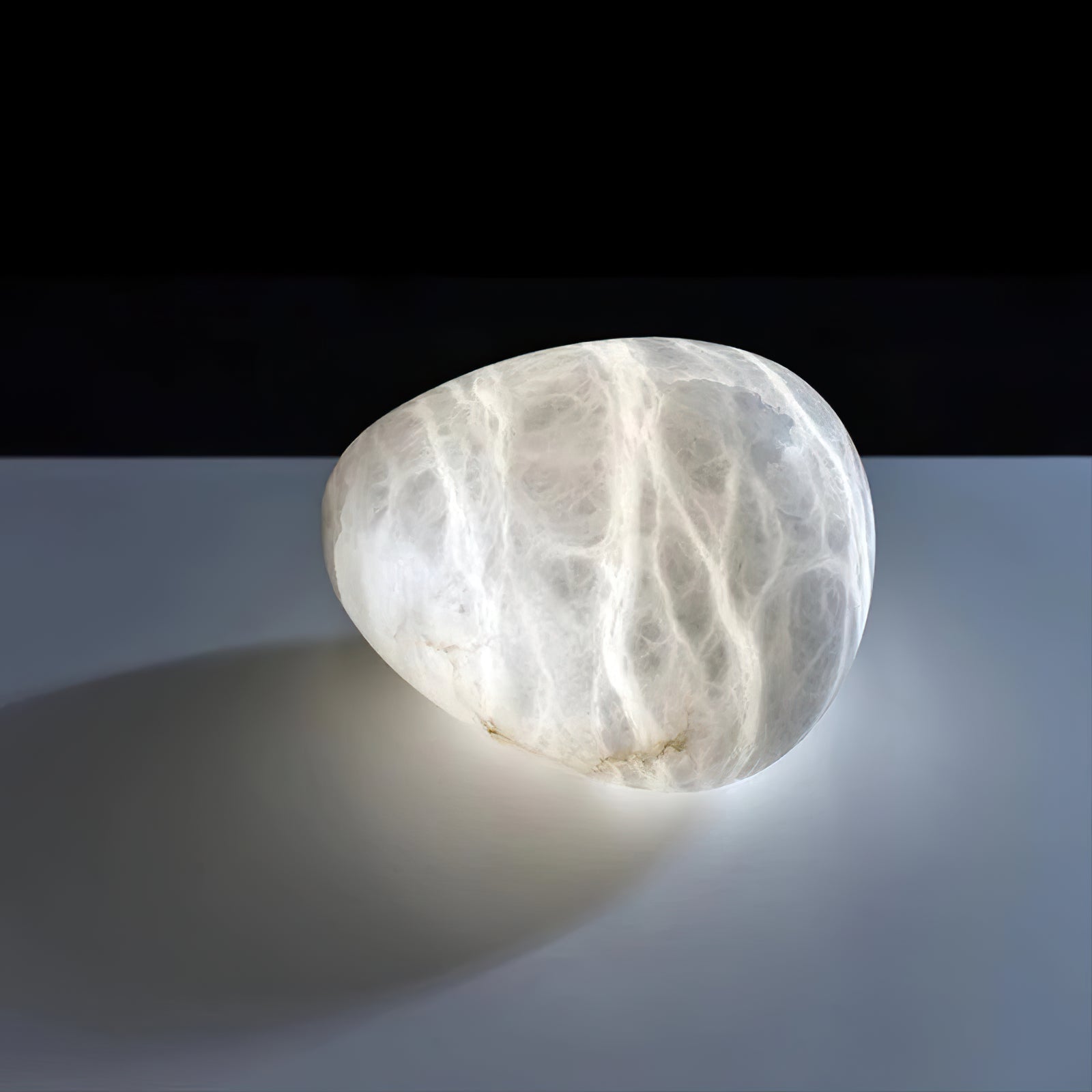Codoriel Modern Minimalist Brass Alabaster Pendant Light - Lamp Copper