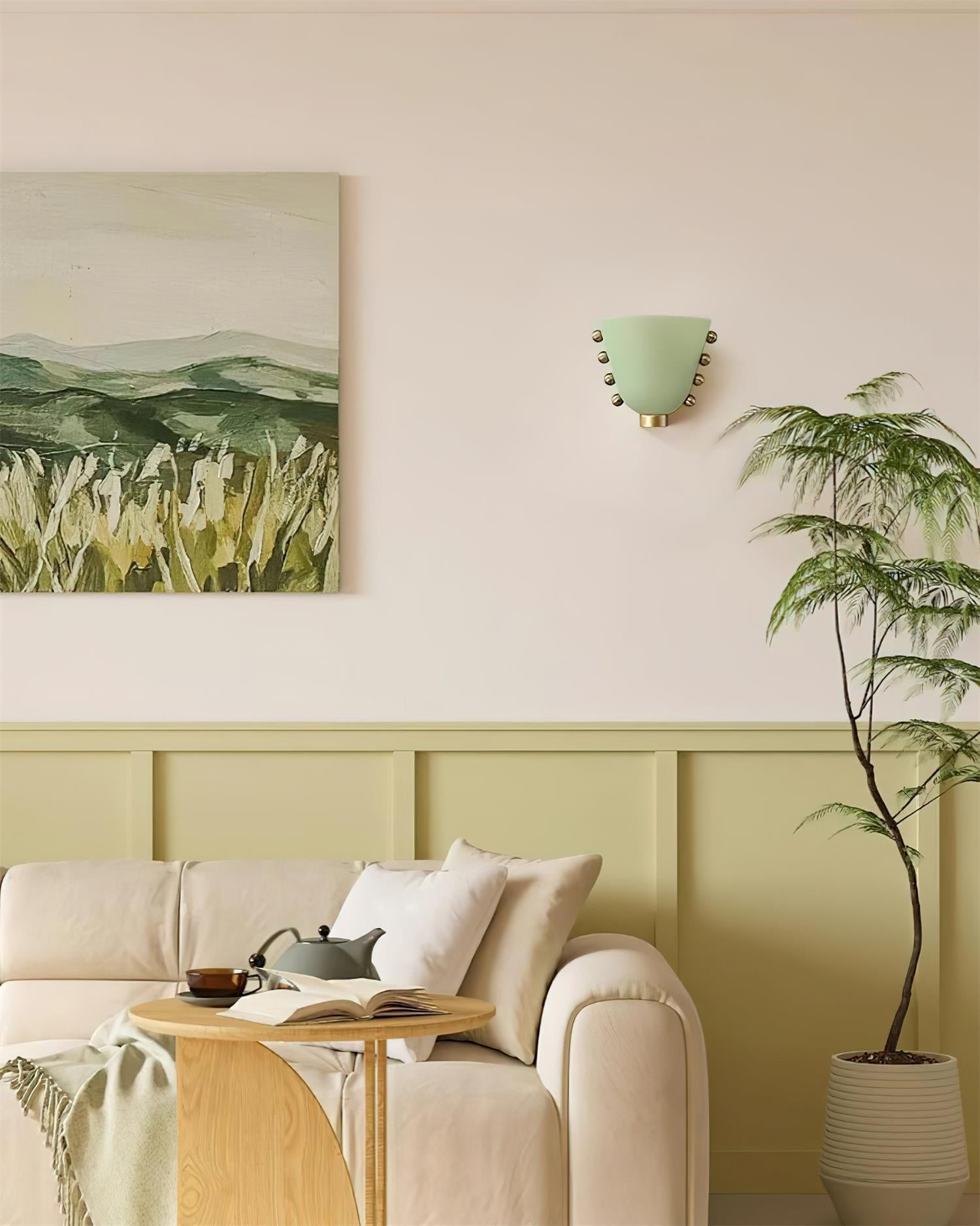 Gemma Wall Lamp with Studded Gemstone-Inspired - Letslighting