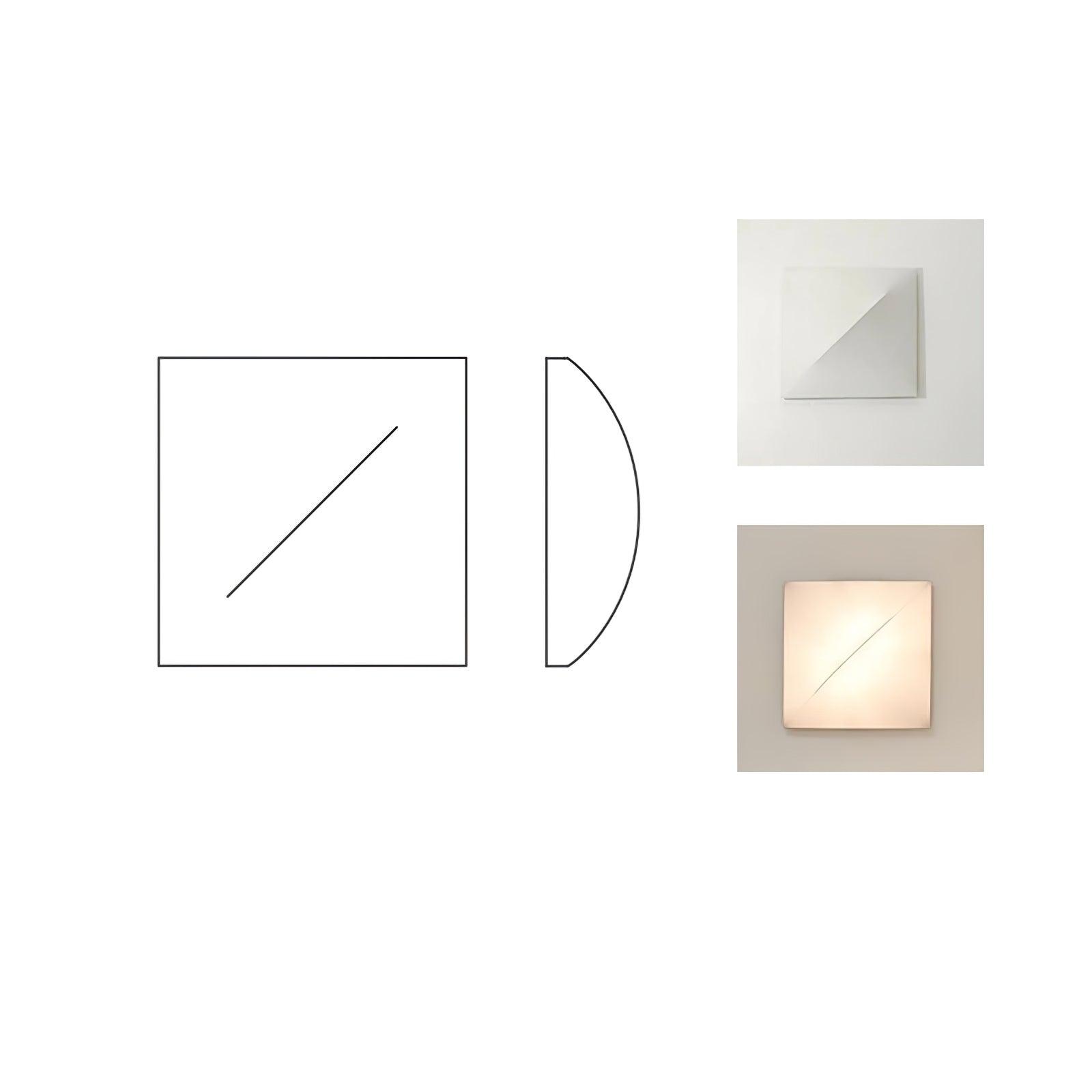 Lumina Minimalist Fabric Wall lamp - Blowlighting