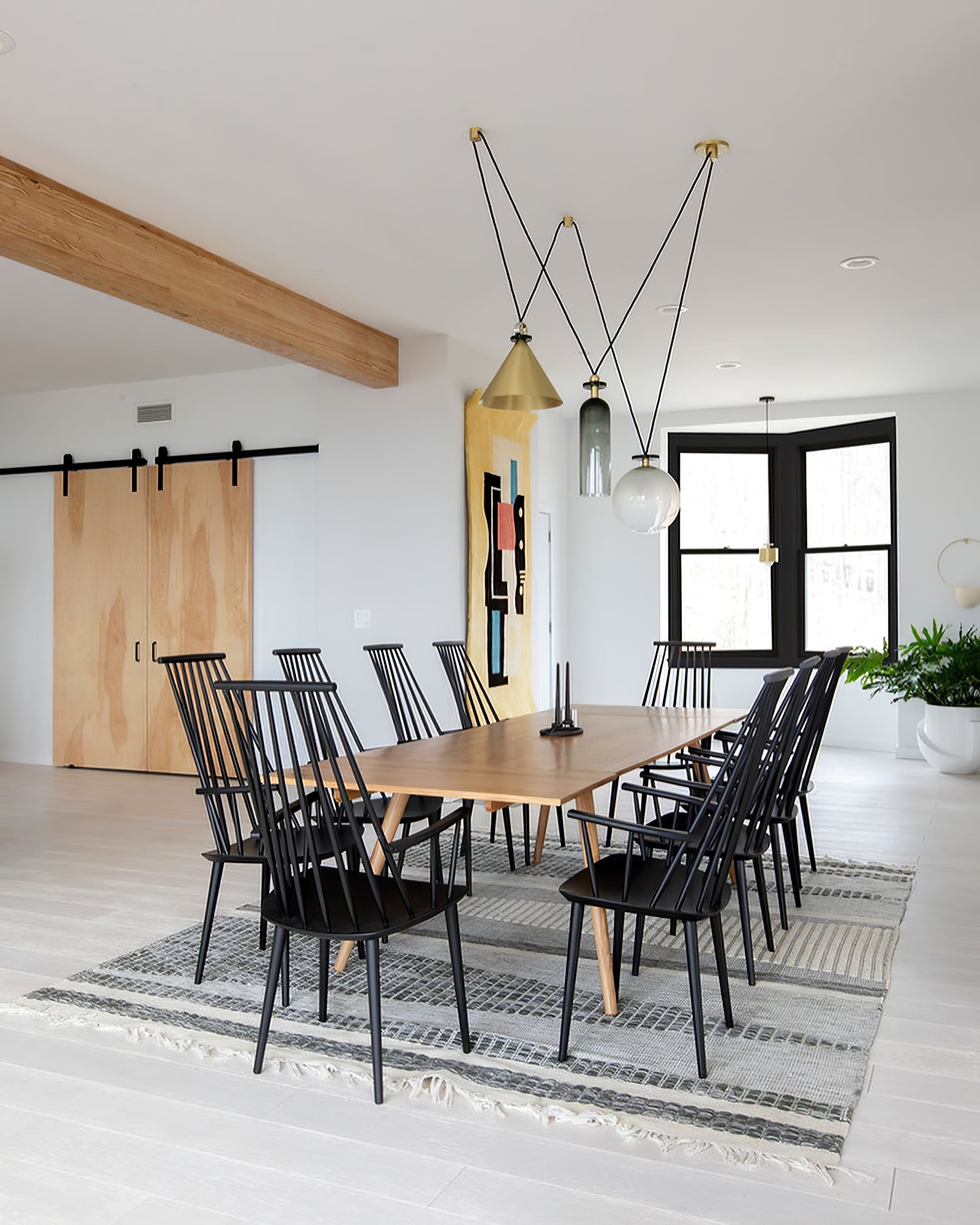 Geometric Shape Art Modern Chandelier - Blowlighting