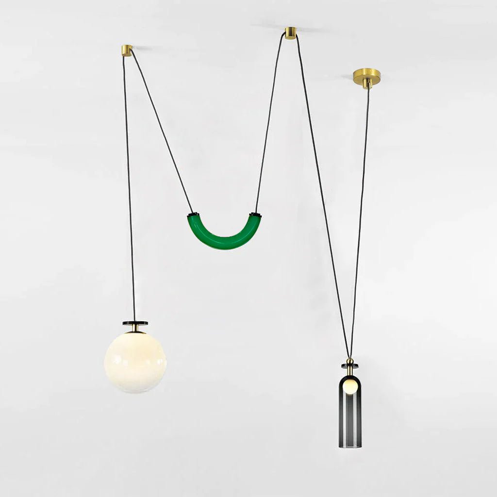Geometric Shape Art Modern Chandelier - Blowlighting