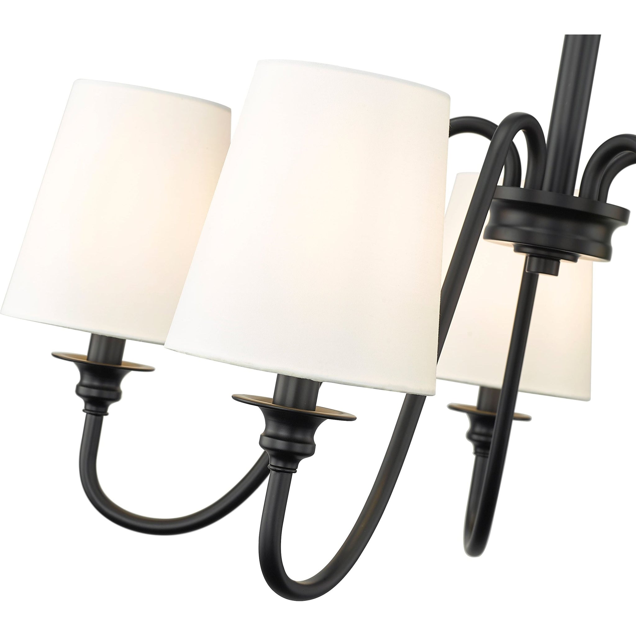 Vavenus Vintage Industrial Brass Fabric Chandelier - Lamp Copper