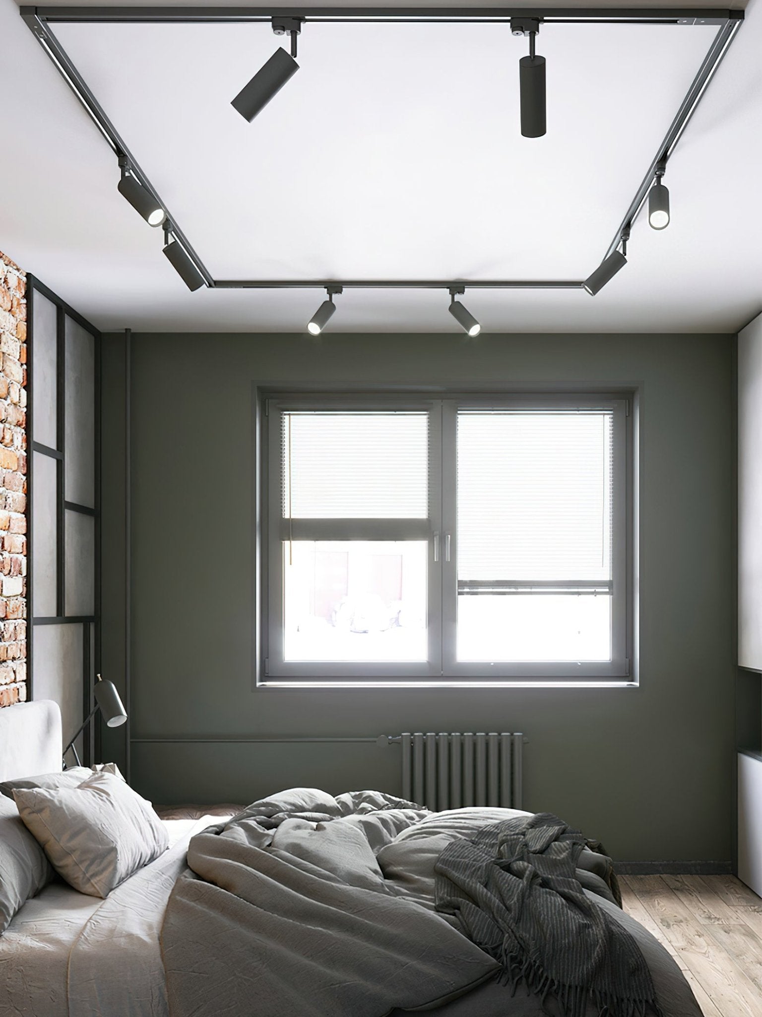 Gilded Rail Track Light - Blowlighting