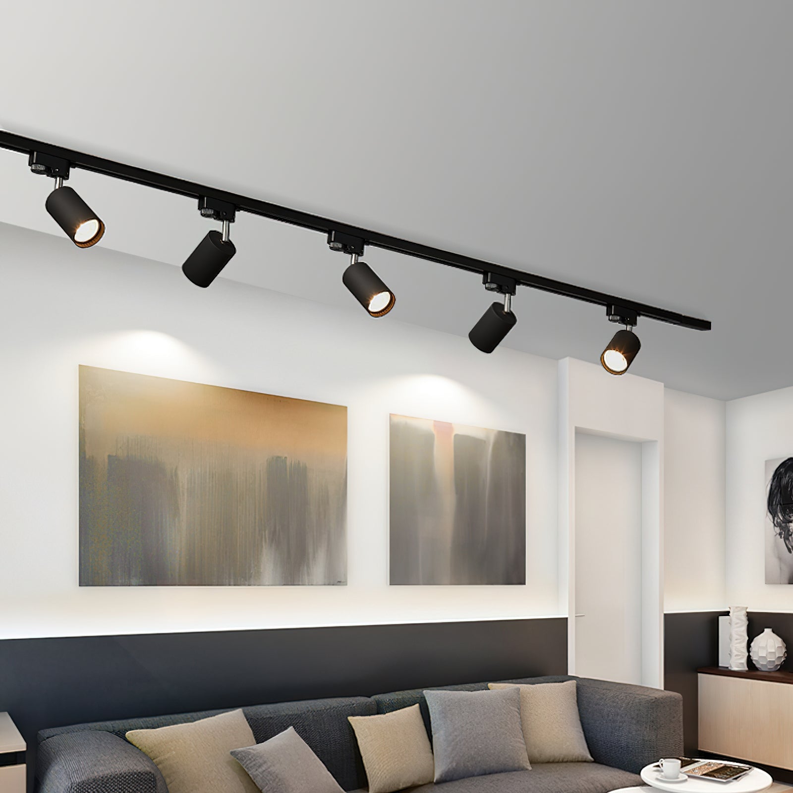 Gilded Rail Track Light - Blowlighting