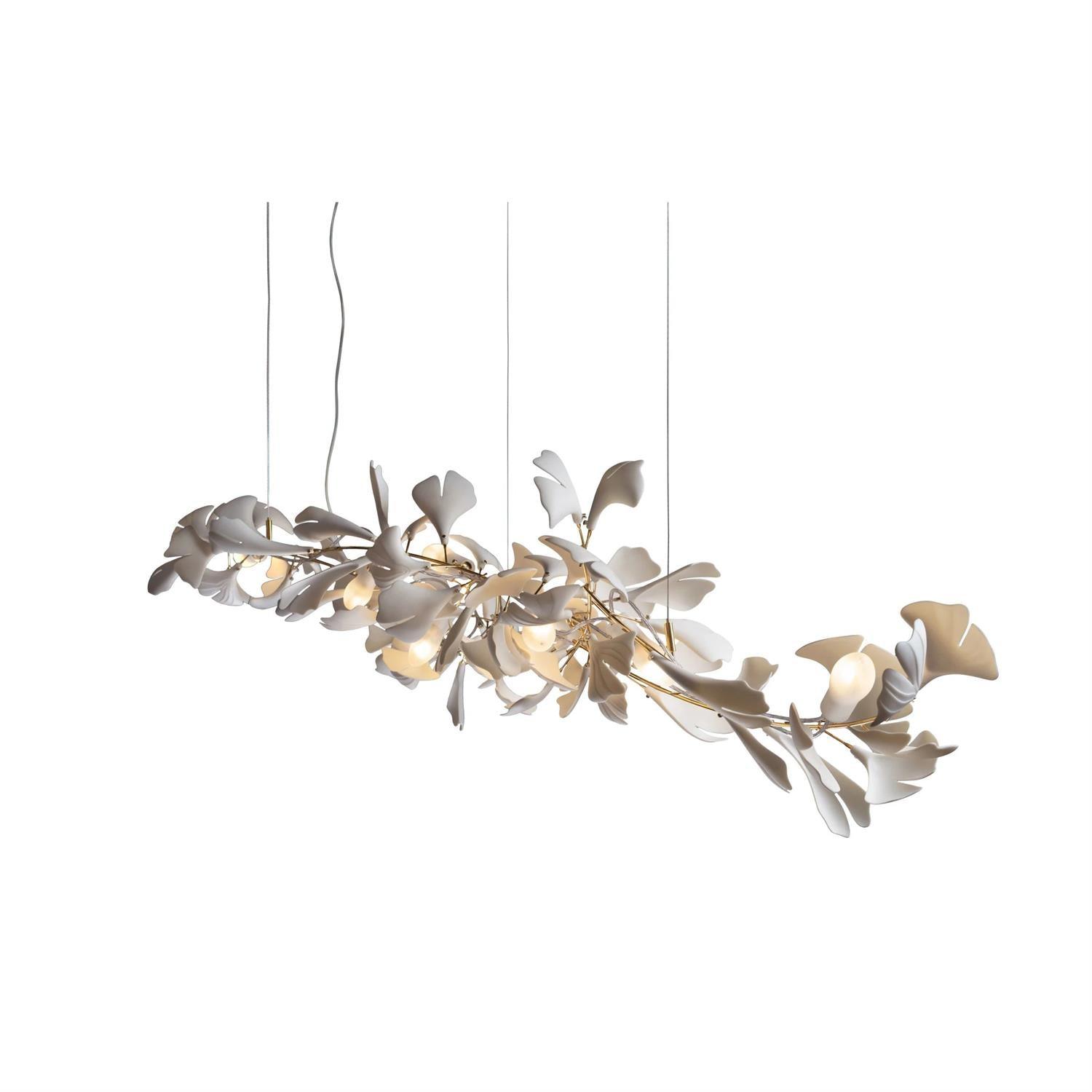 Gingko Chandelier A Style Leaf Branch Shape Modern Dining Room - Letslighting