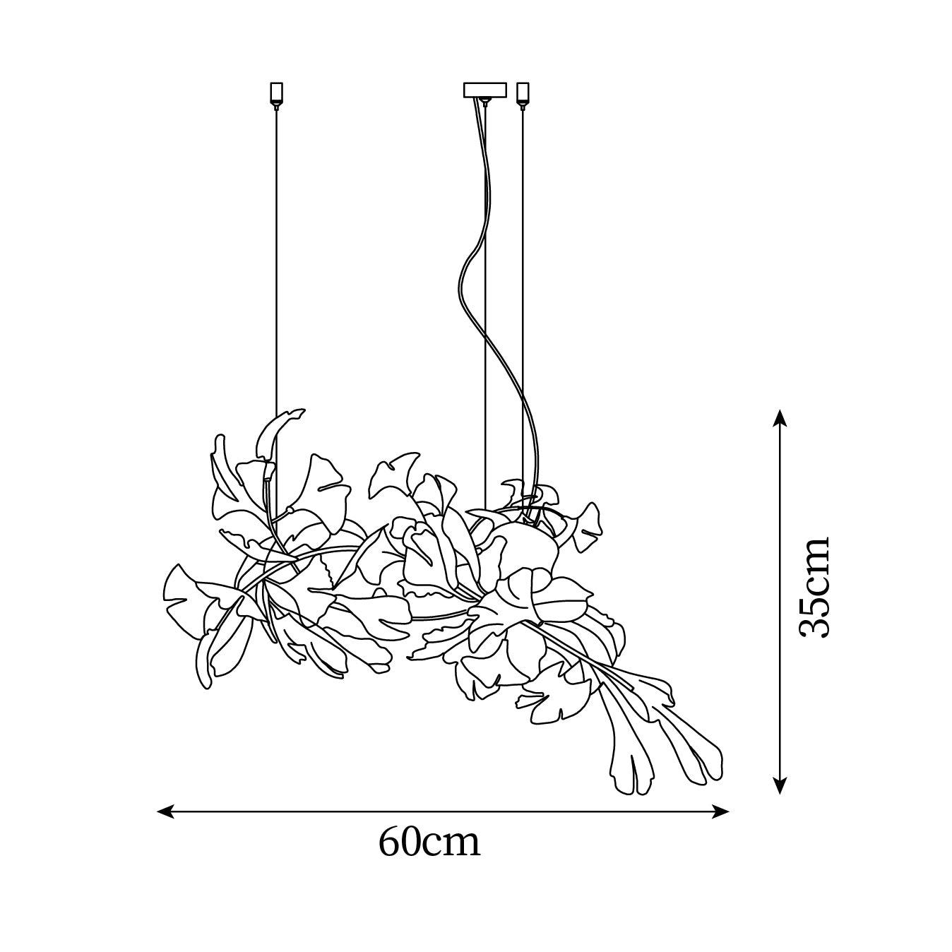 Gingko Chandelier A Style Leaf Branch Shape Modern Dining Room - Letslighting