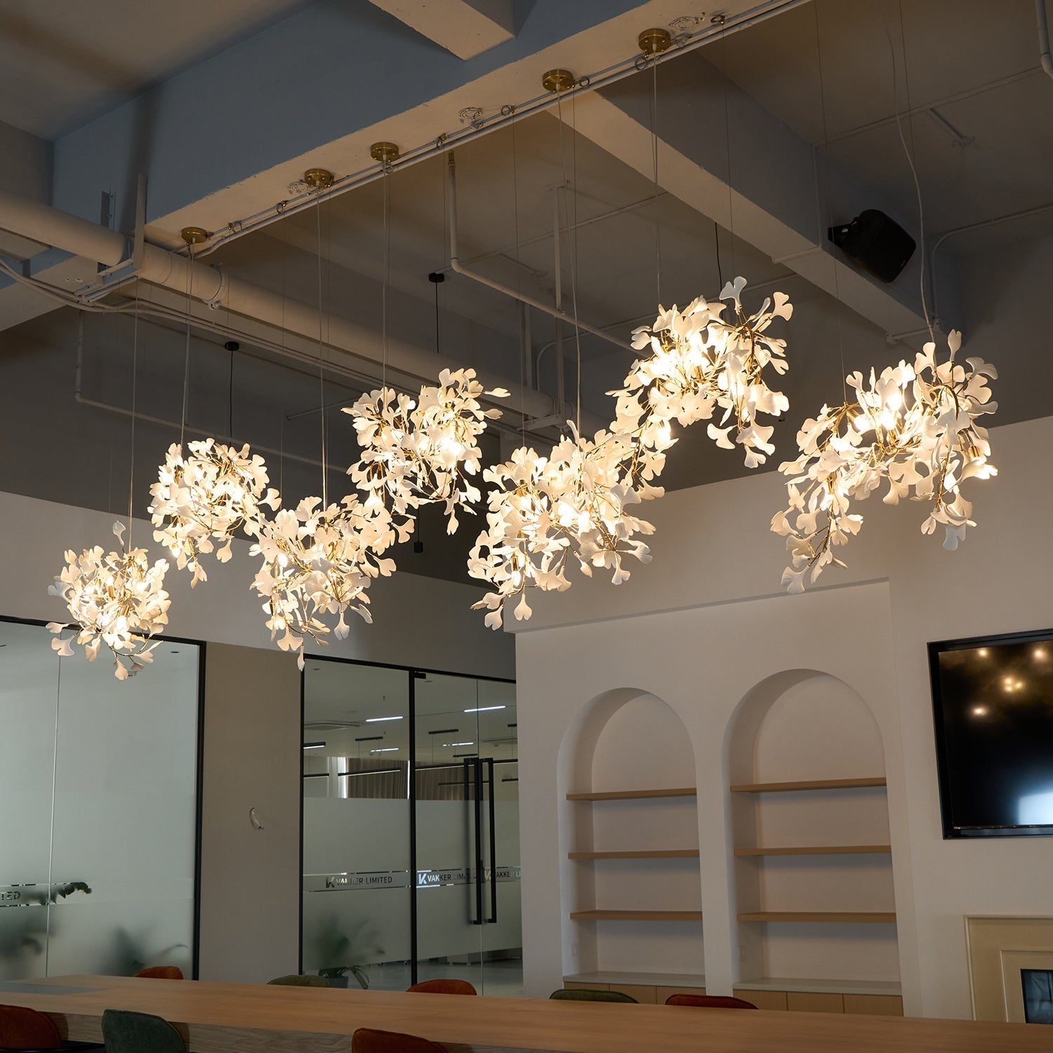 Elysia Floral Canopy Chandelier - Letslighting