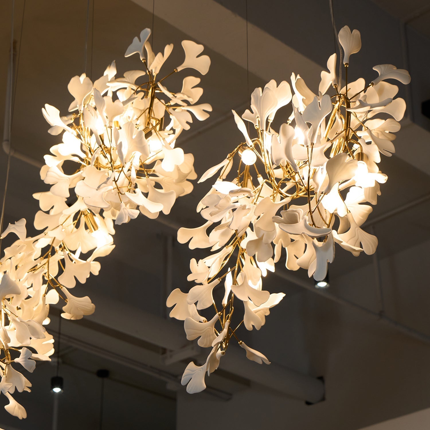 Elysia Floral Canopy Chandelier - Letslighting