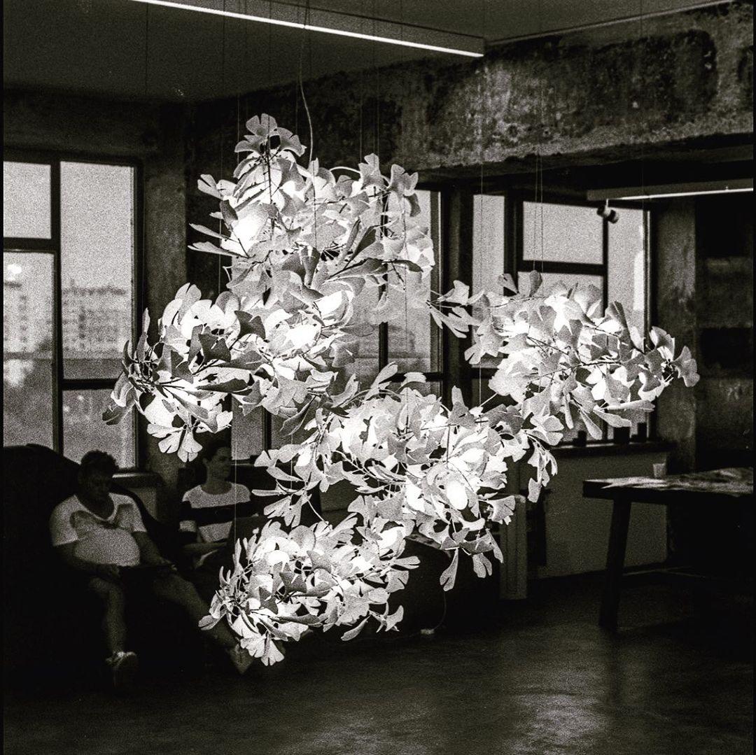 Gingko Chandelier F Style Nature-Inspired Elegance - Letslighting
