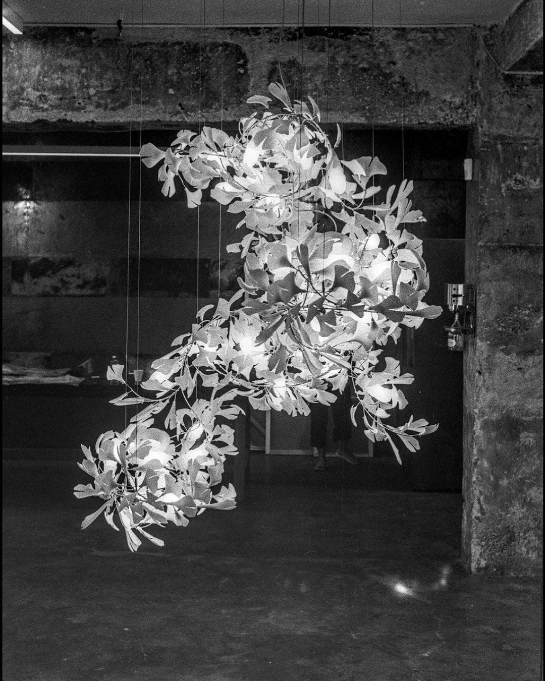 Gingko Chandelier F Style Nature-Inspired Elegance - Letslighting