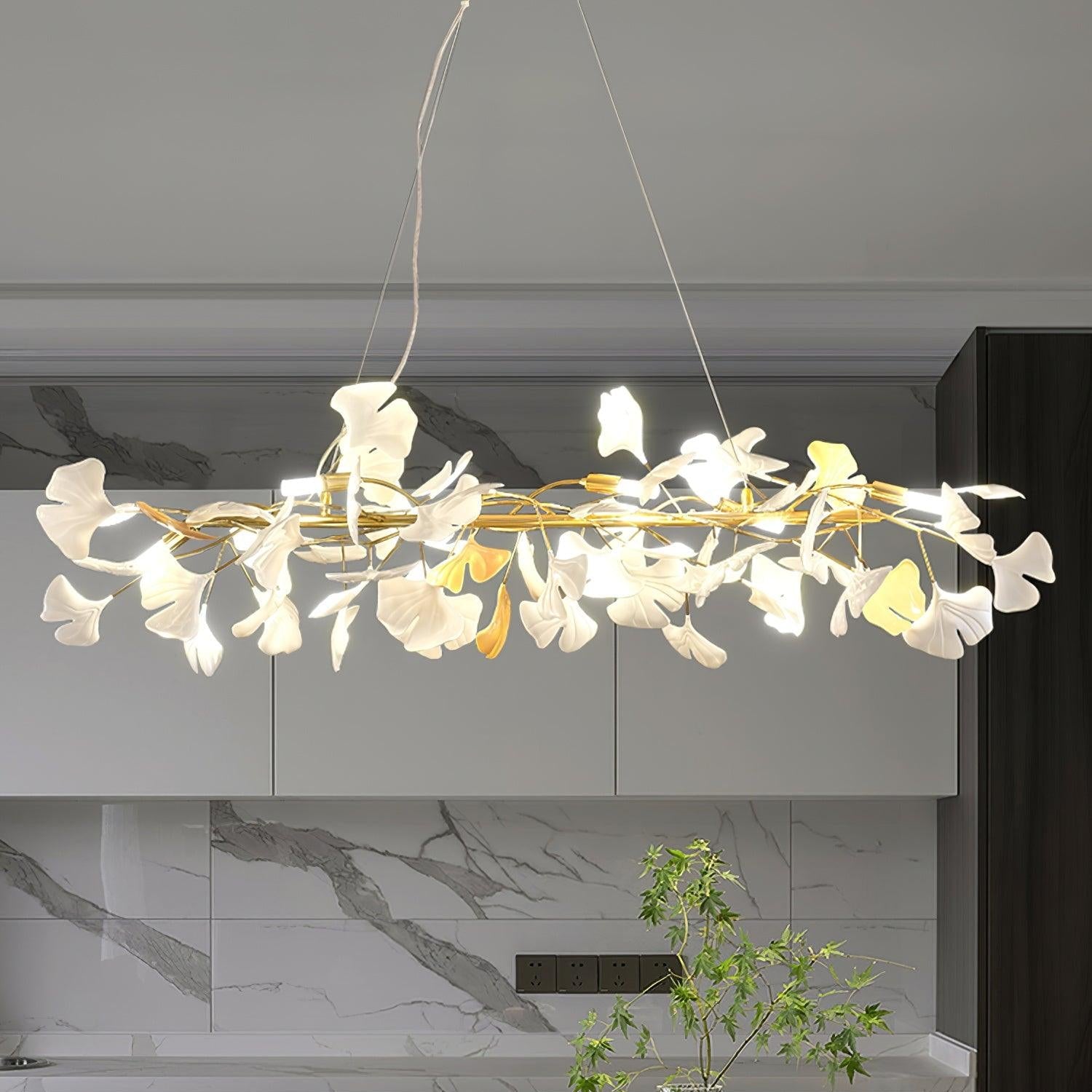 Gingko Chandelier M - Blowlighting