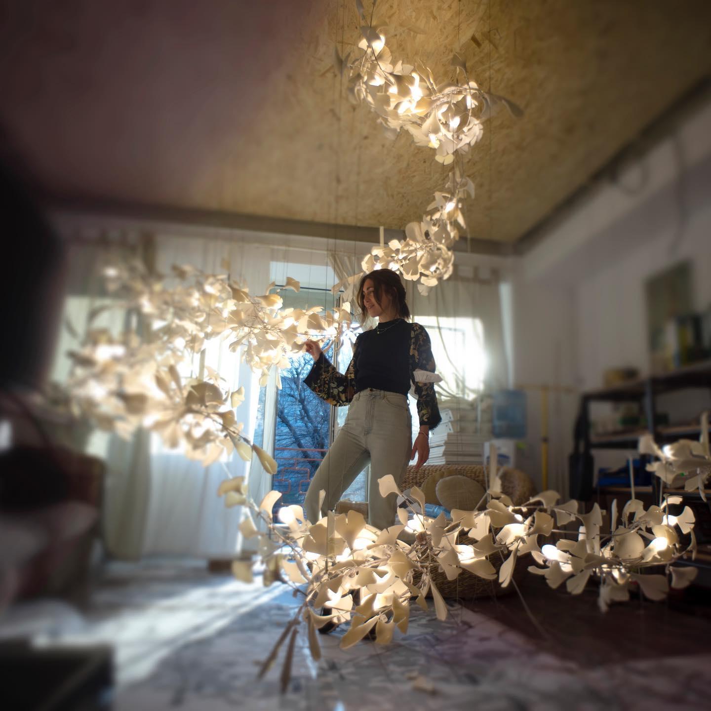 Elysia Floral Canopy Chandelier - Letslighting