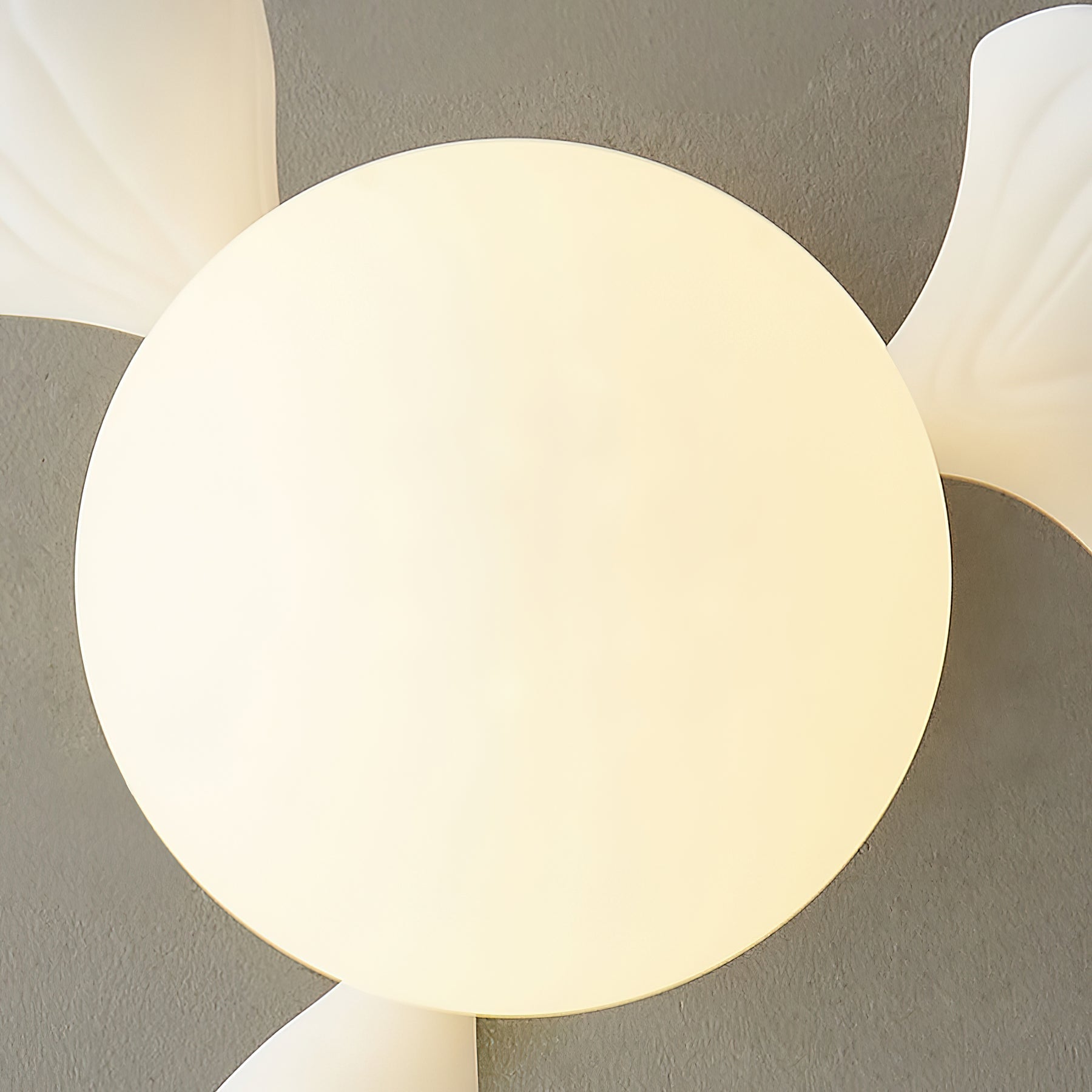Ginkgo Ceiling Light Rosalia Ginkgo Leaf Golden Base - Letslighting