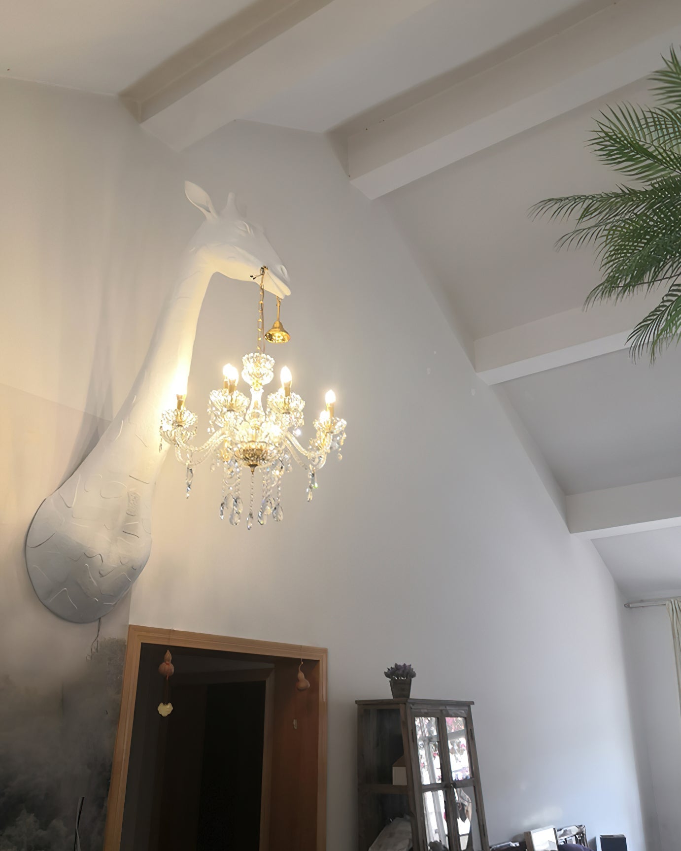Giraffe Wall Lamp Artistic Sculpture Chandelier - Letslighting