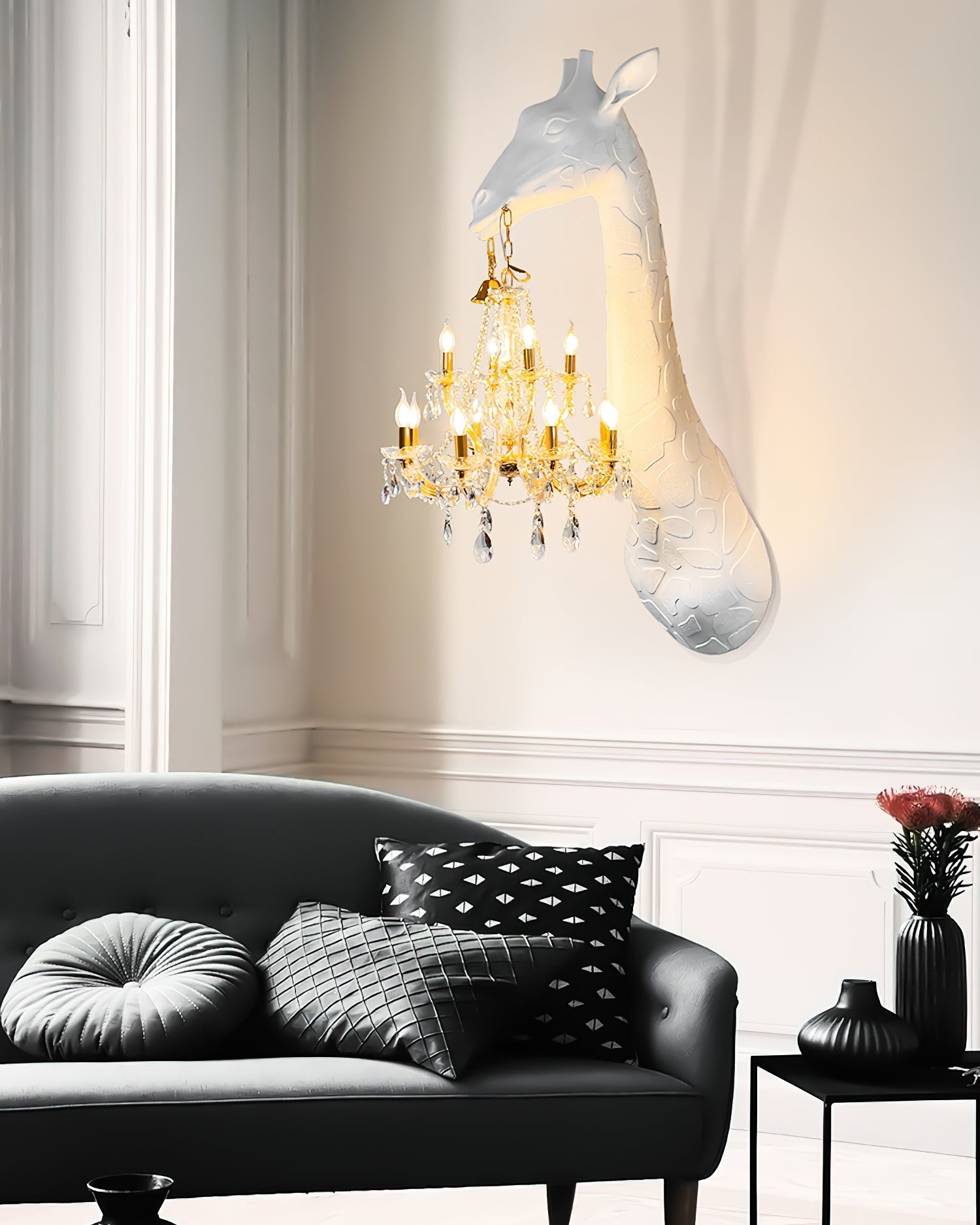 Giraffe Wall Lamp Artistic Sculpture Chandelier - Letslighting