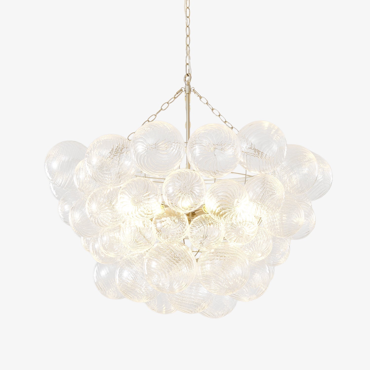 Aurora Chandelier Glass Ball Bubble Modern - Blowlighting