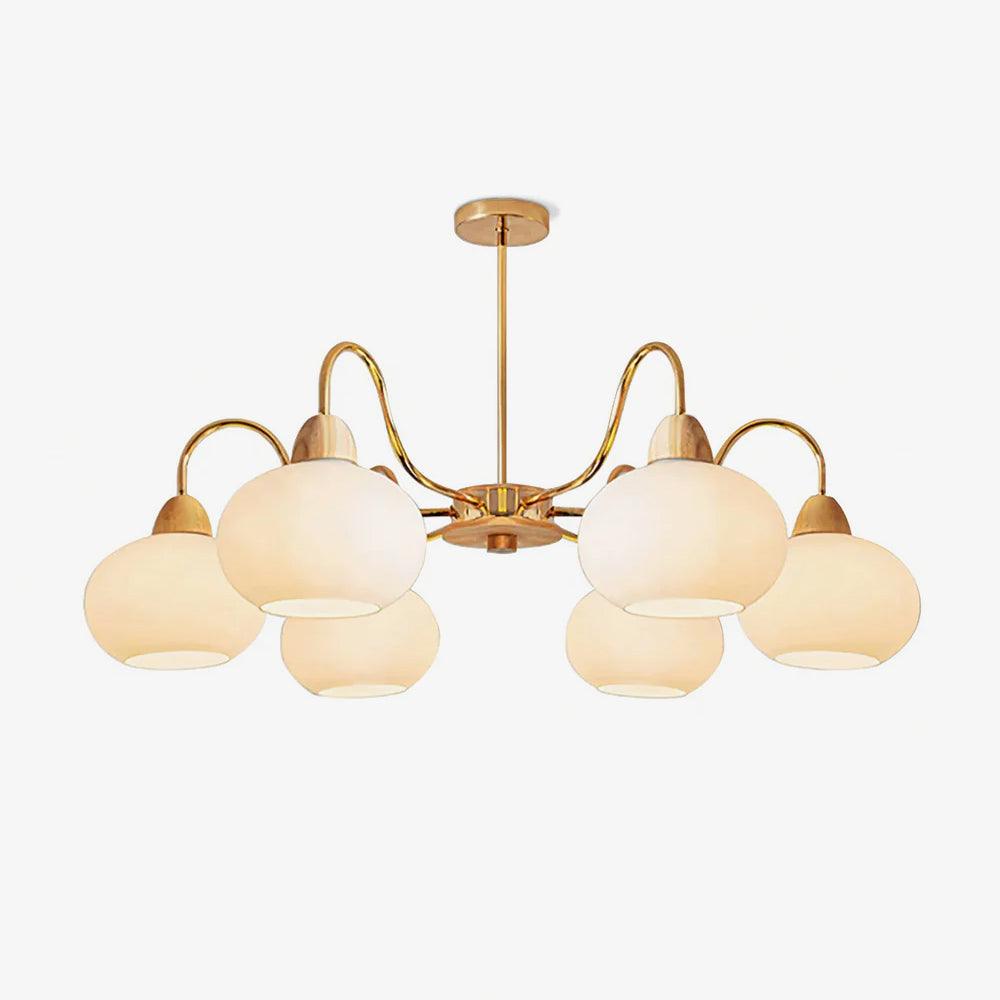 Zevena Glass Chandelier - Letslighting