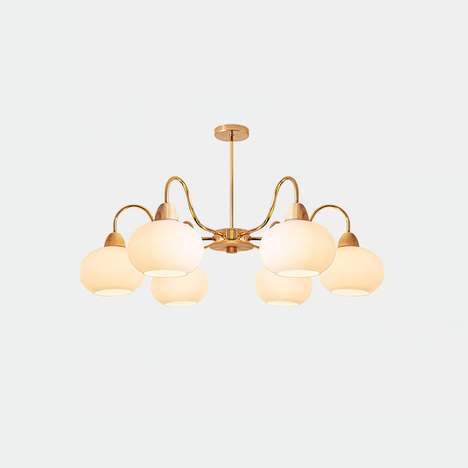 Zevena Glass Chandelier - Letslighting