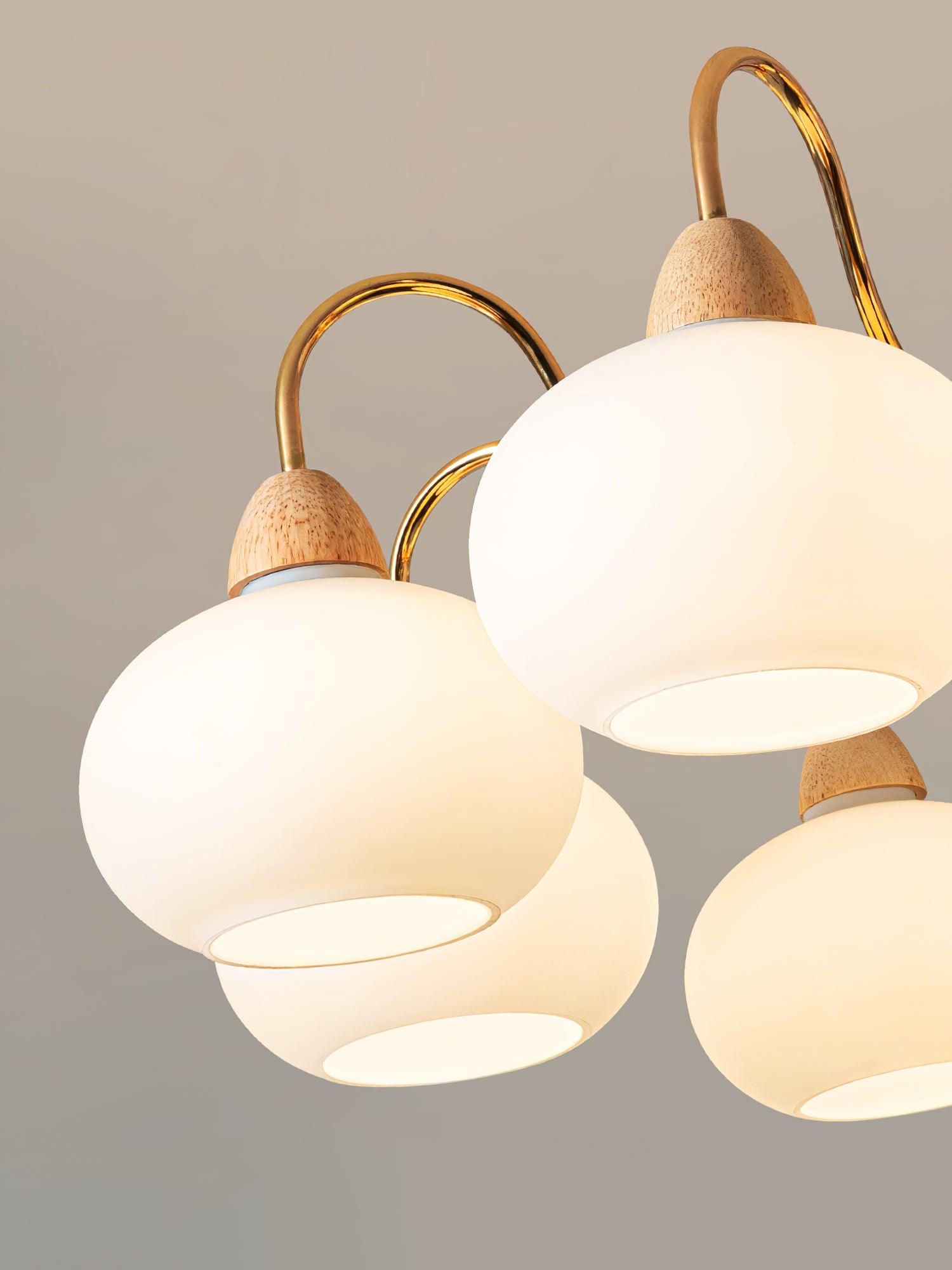 Zevena Glass Chandelier - Letslighting