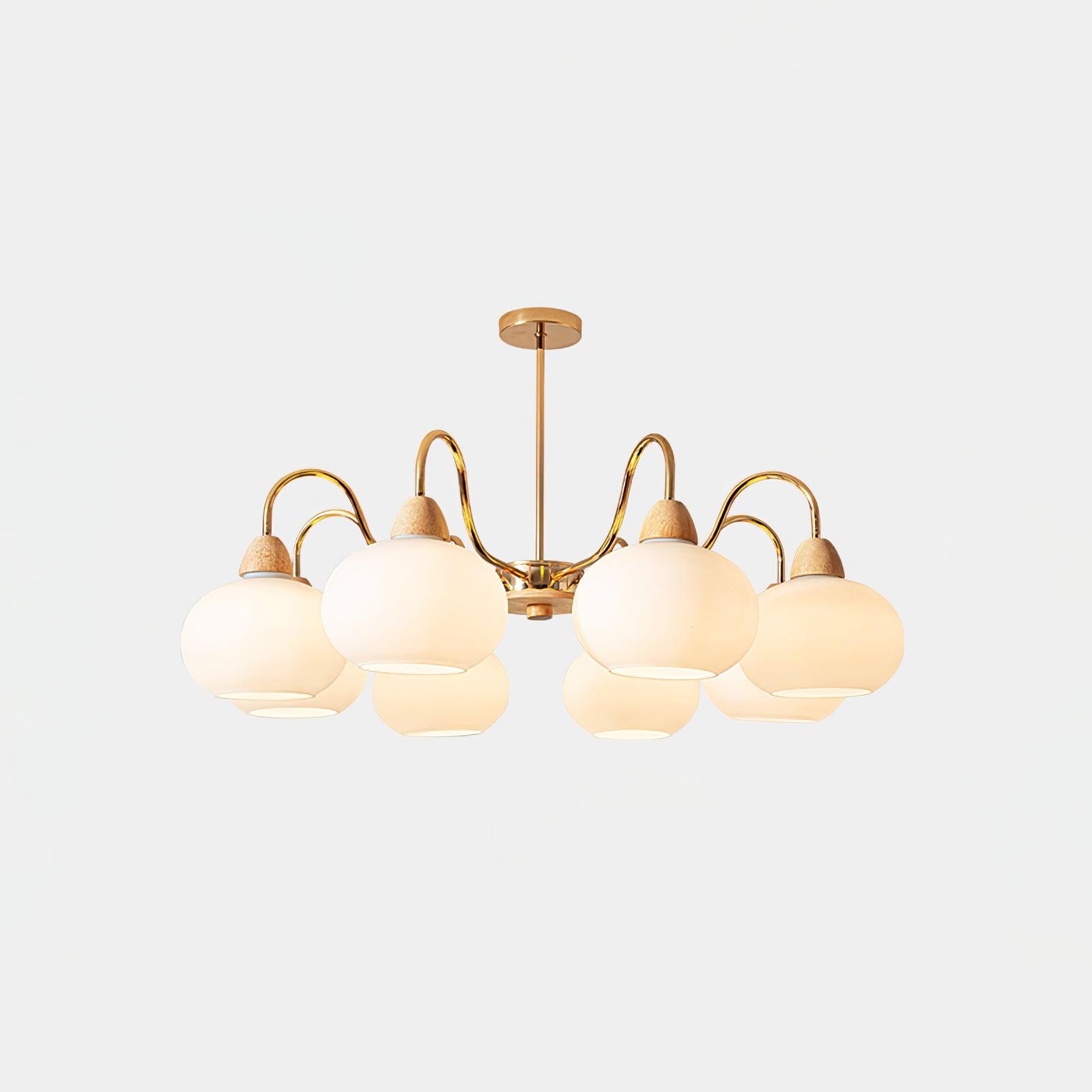 Zevena Glass Chandelier - Letslighting