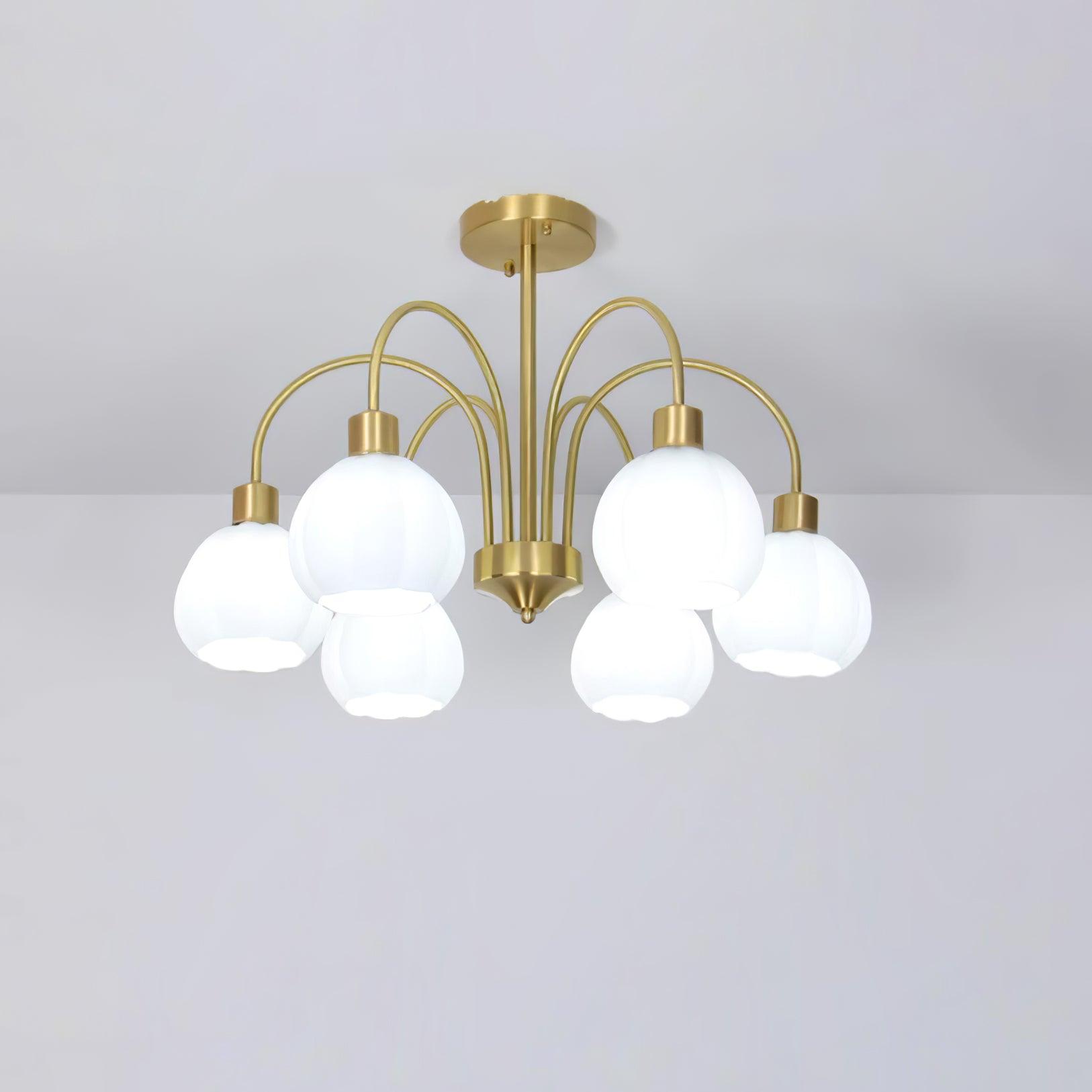 Sawyer Vintage Metal Chandelier - Blowlighting
