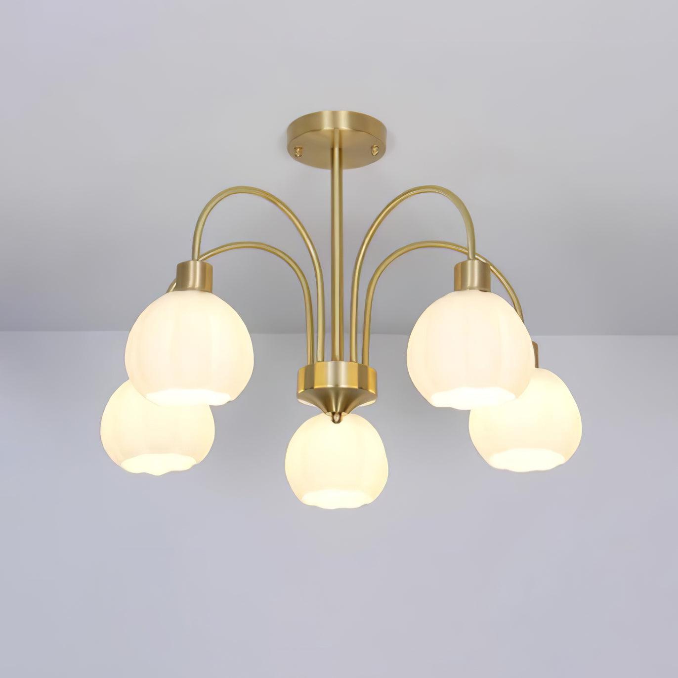 Sawyer Vintage Metal Chandelier - Blowlighting