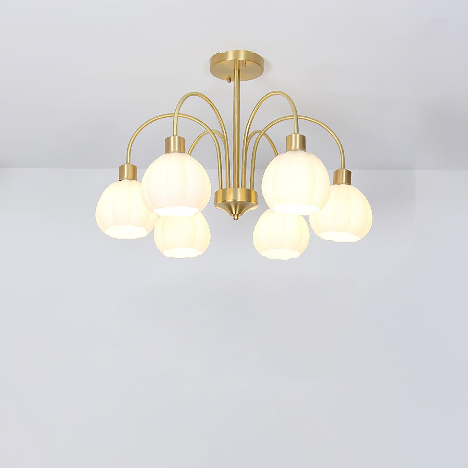 Sawyer Vintage Metal Chandelier - Blowlighting