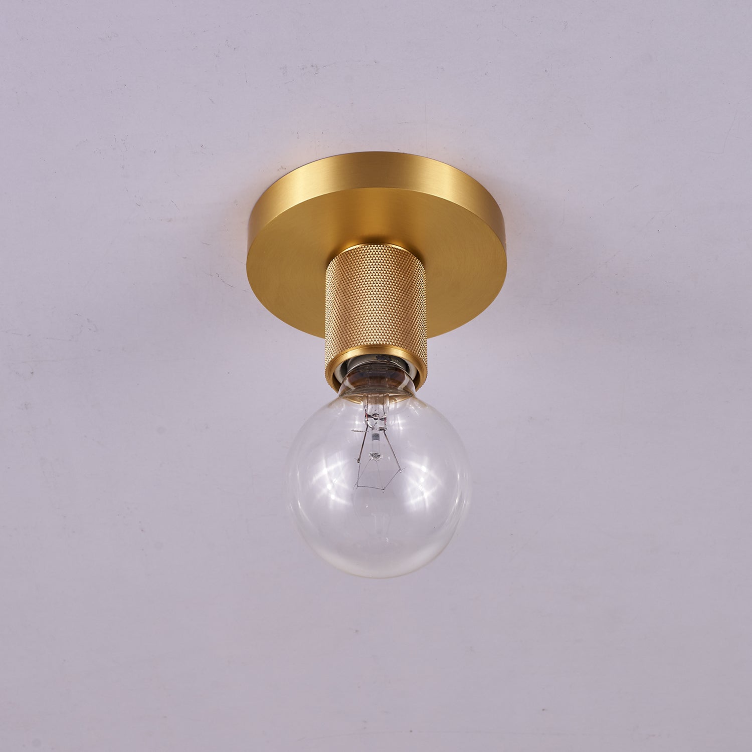 Gleam Brass Ceiling Light - Blowlighting
