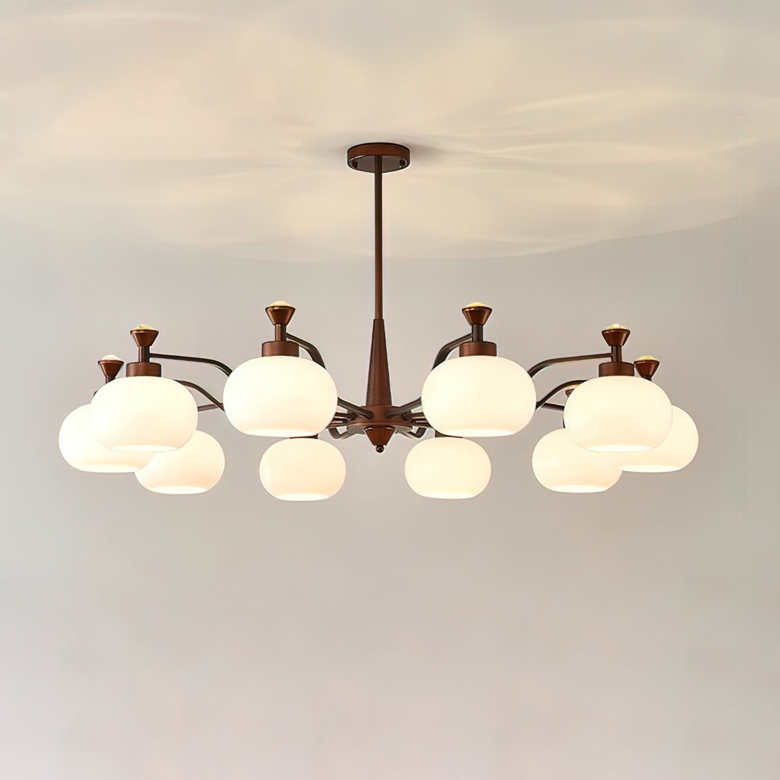 Aurora Chandelier Globe Spotlight - Blowlighting