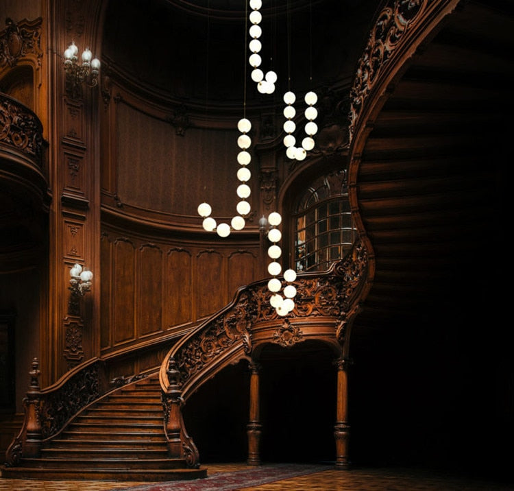 Valentina Lampe à suspension boule de Loft postmoderne Design de collier créatif