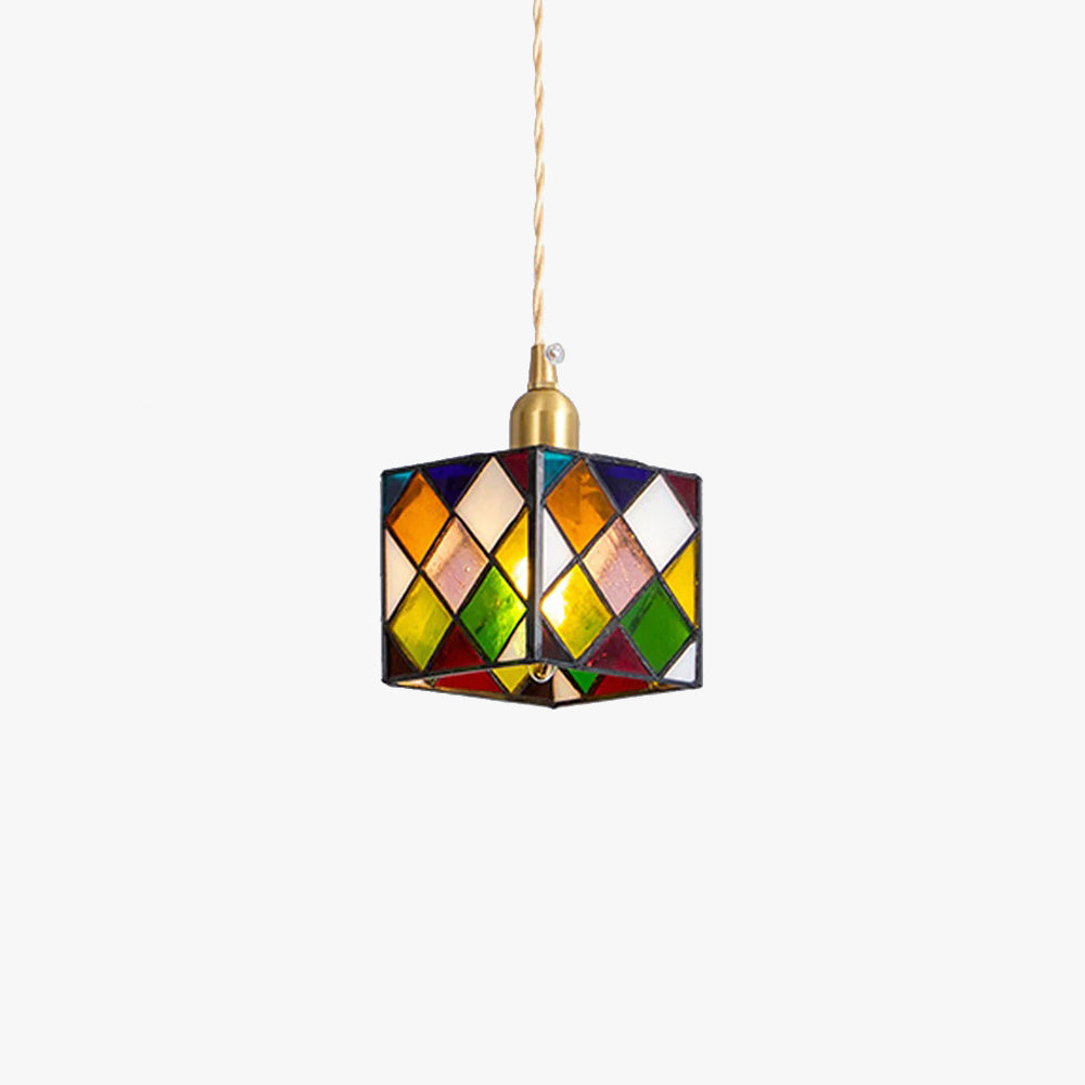 Valentina Rétro LED Métale Verre Suspension Chambre à Coucher Salle à Manger