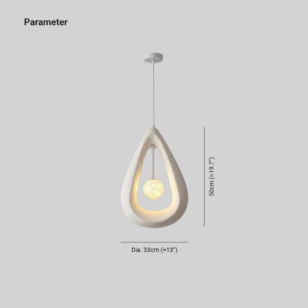 Avi Moderne Creux PVC Suspension Chambre à Coucher