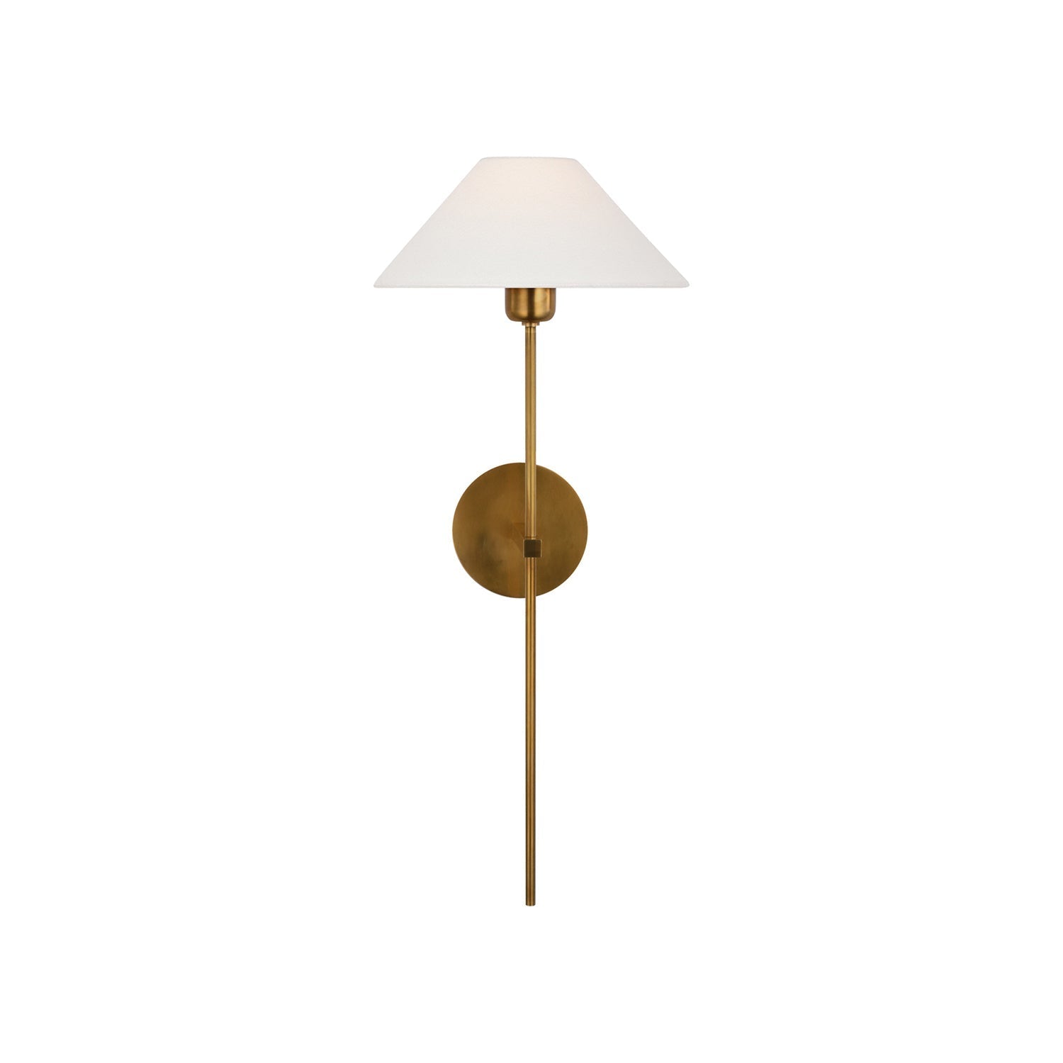 Zosilara Vintage Industrial Brass Fabric Sconce Wall Lamp - Lamp Copper