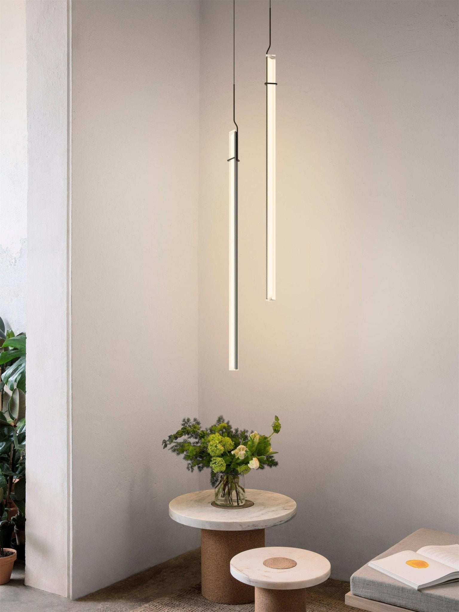 Halo Jewel Straight Pendant Light - Blowlighting