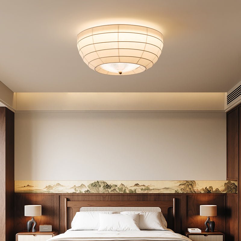 Hana Plafonnier Élégant Minimaliste en Tissu