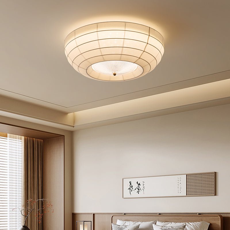 Hana Plafonnier Élégant Minimaliste en Tissu
