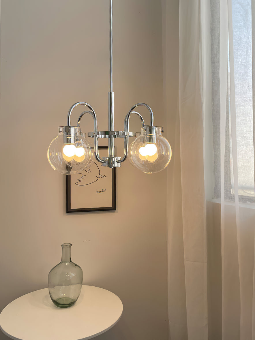 Verinyra Premium Nordic Art Glass Metal Chandelier - Blowlighting