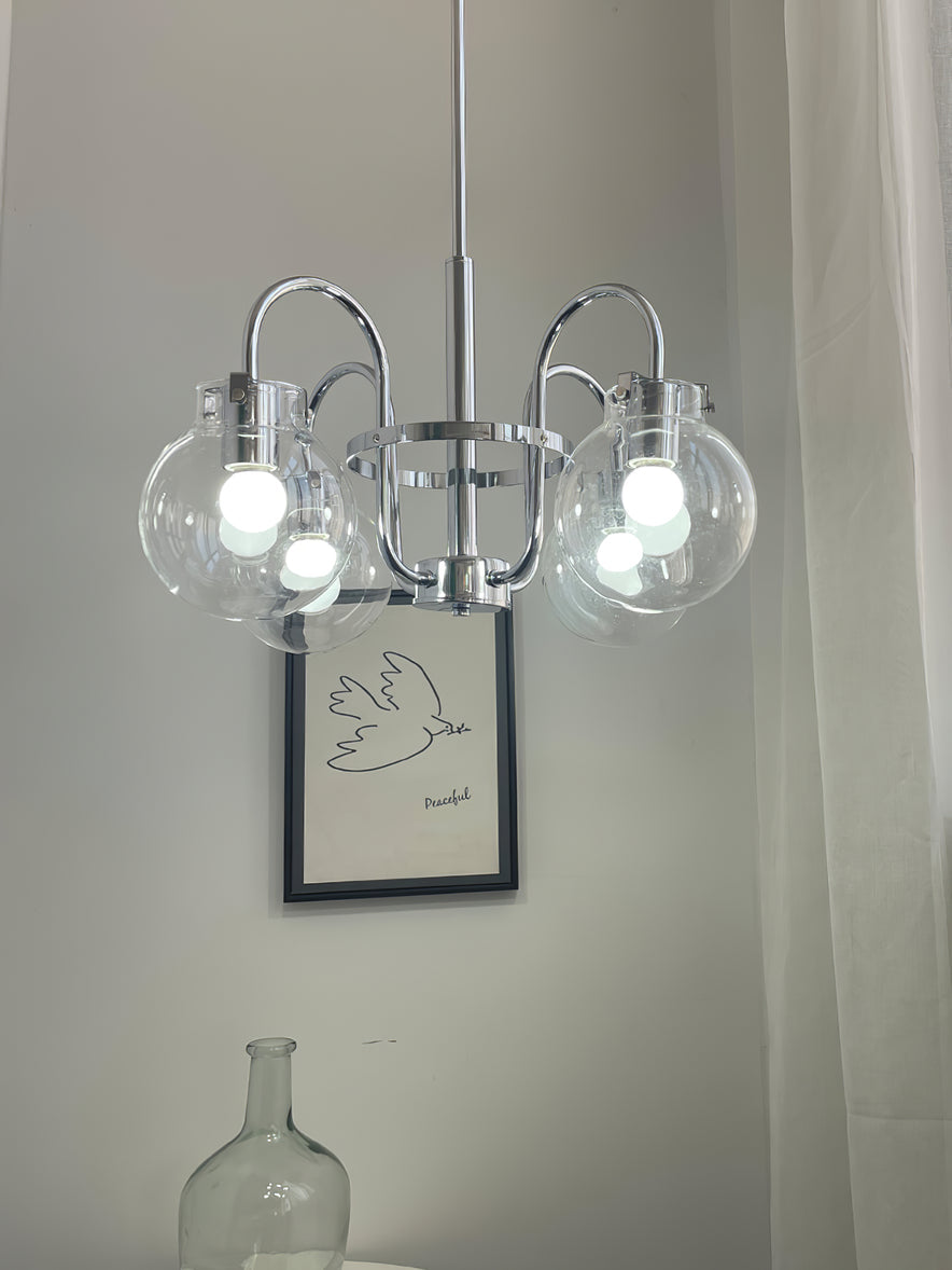 Verinyra Premium Nordic Art Glass Metal Chandelier - Blowlighting