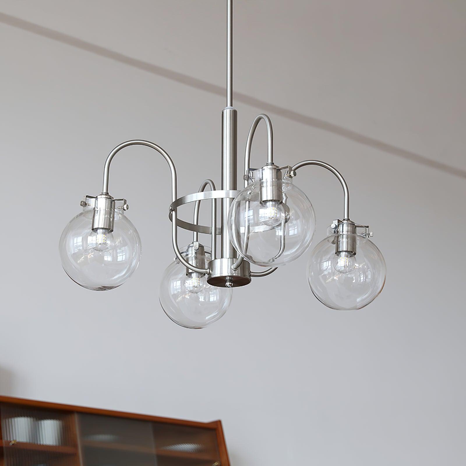 Verinyra Premium Nordic Art Glass Metal Chandelier - Blowlighting