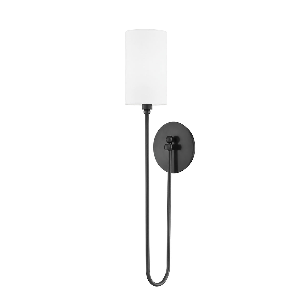 Syvineth Modern Minimalist Brass Fabric Wall Lamp - Lamp Copper